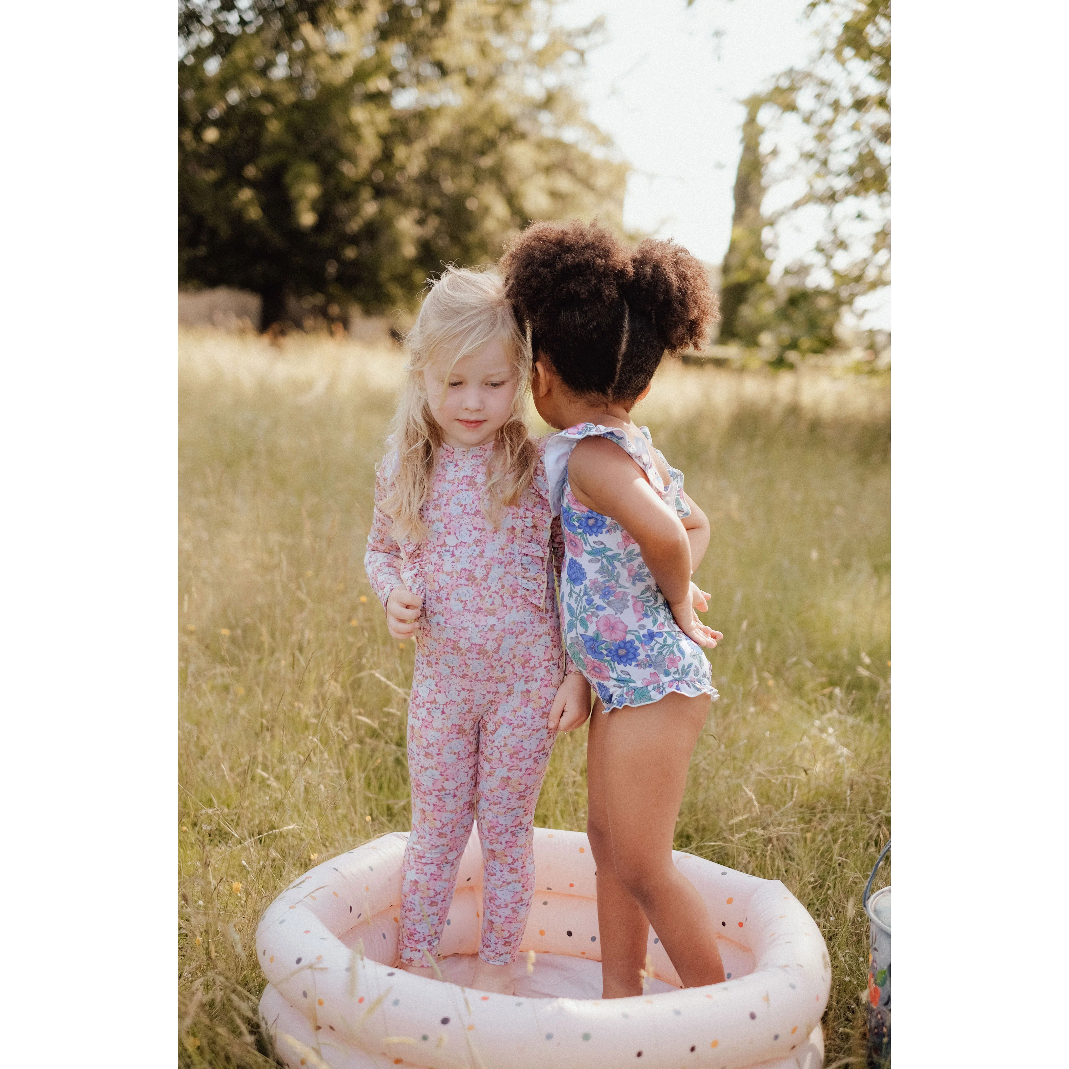 Louise Misha Blue Summer Meadow Andrea Bathing Suit - Image 3