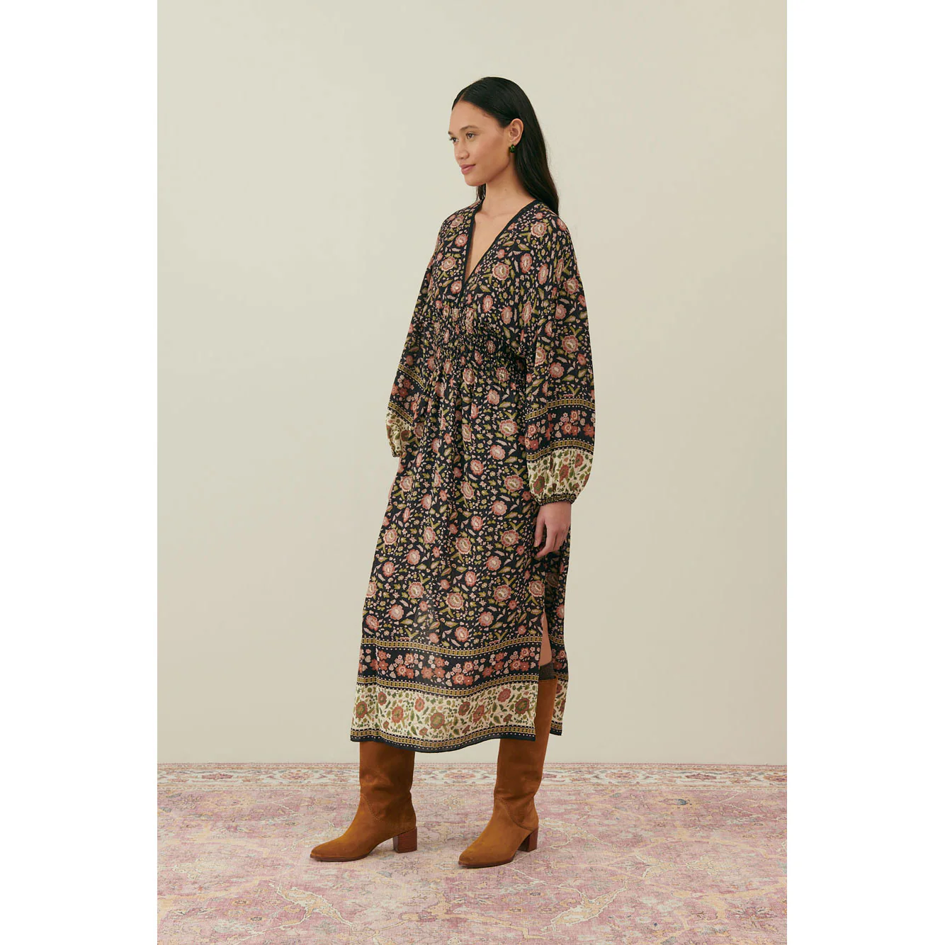 Louise Misha Charcoal Endless Fields Annick Dress - Image 3
