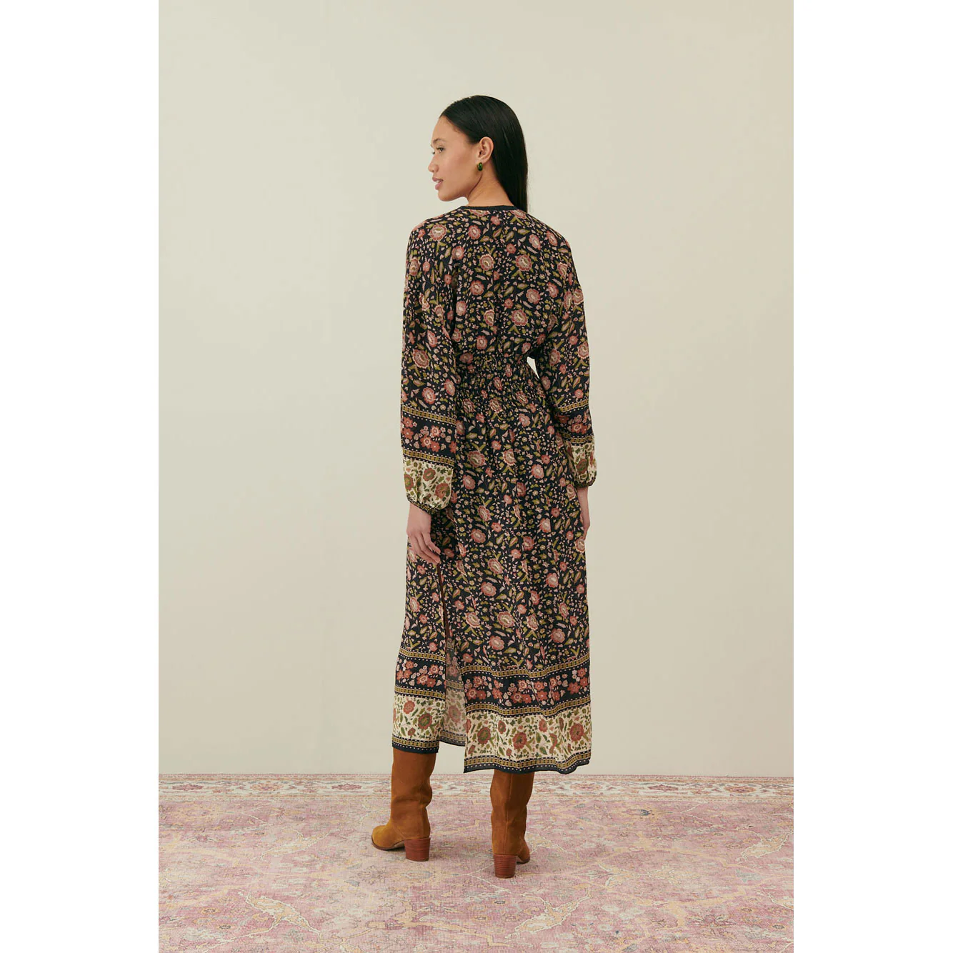 Louise Misha Charcoal Endless Fields Annick Dress - Image 4