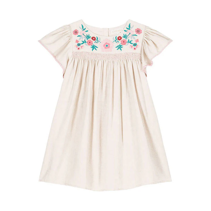Louise Misha Cream Anna Dress