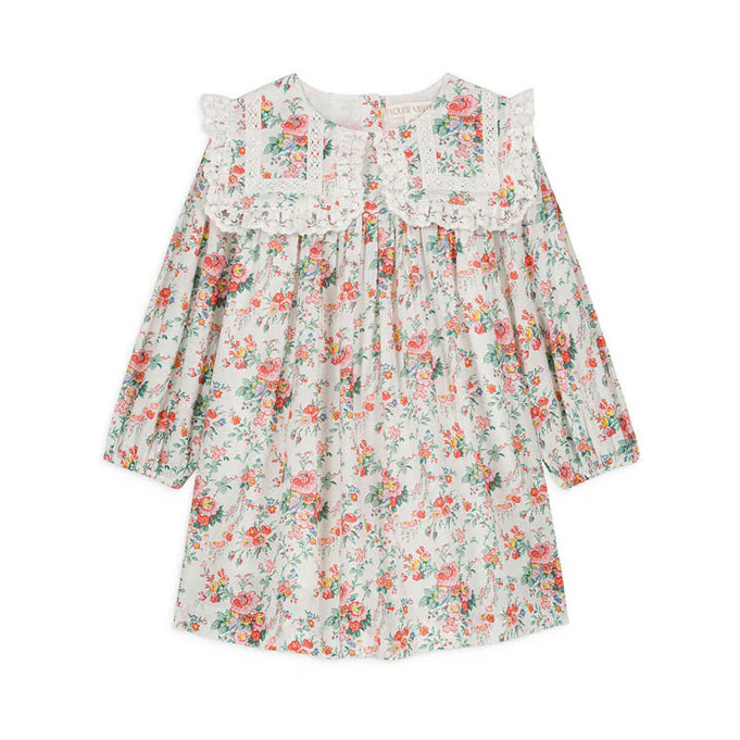 Louise Misha Cream Arinola Dress