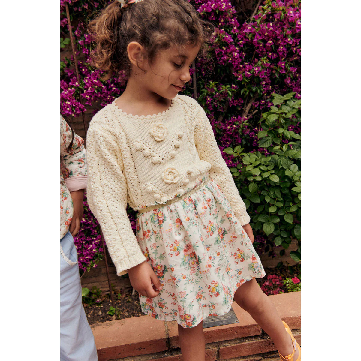 Louise Misha Cream Cephee Skirt - Image 2