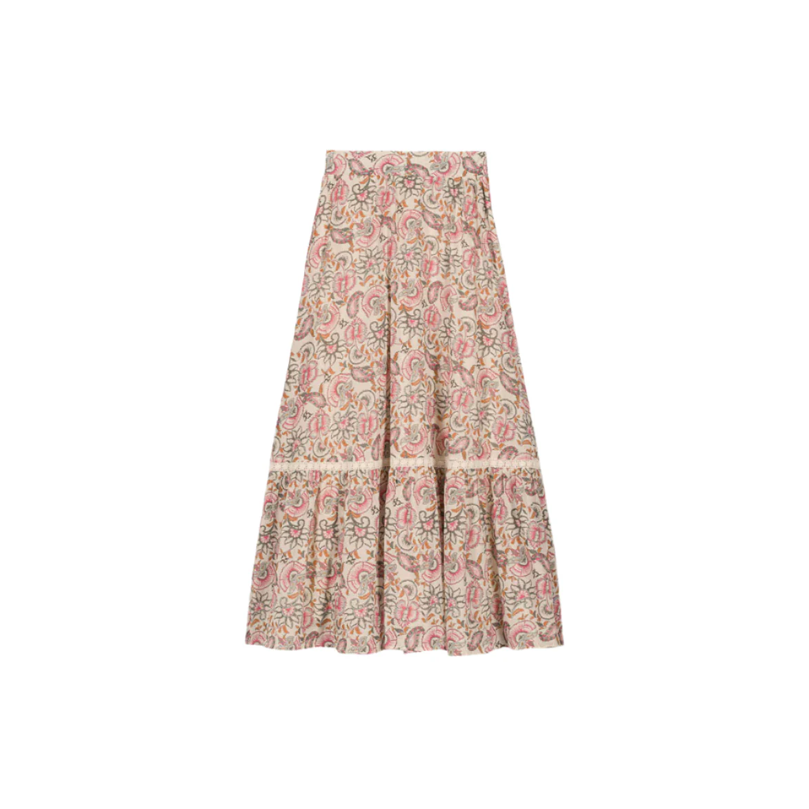 Louise Misha Cream Dolce Flowers Jansiane Skirt