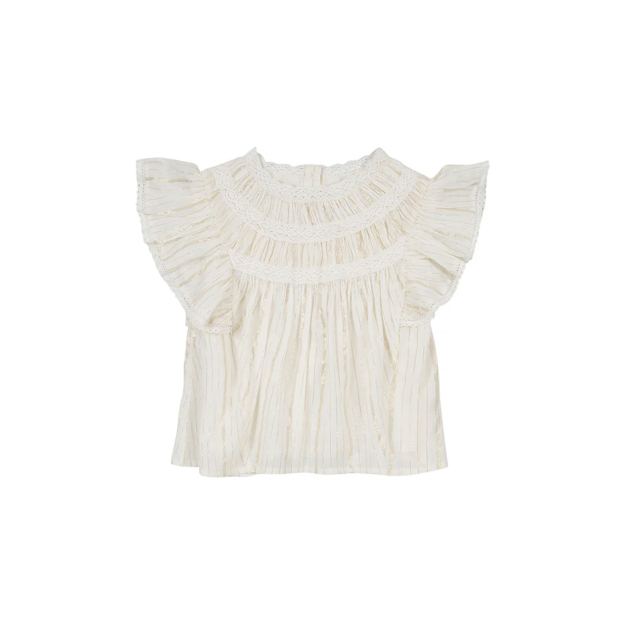 Louise Misha Cream Jannila Blouse