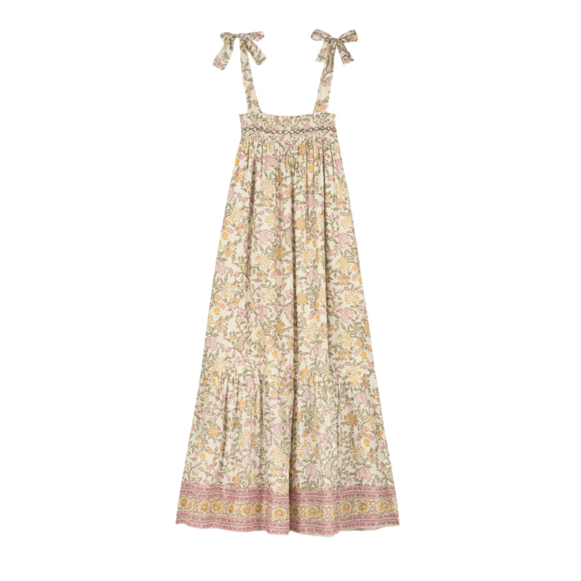 Louise Misha Cream Marcelette Women Dress