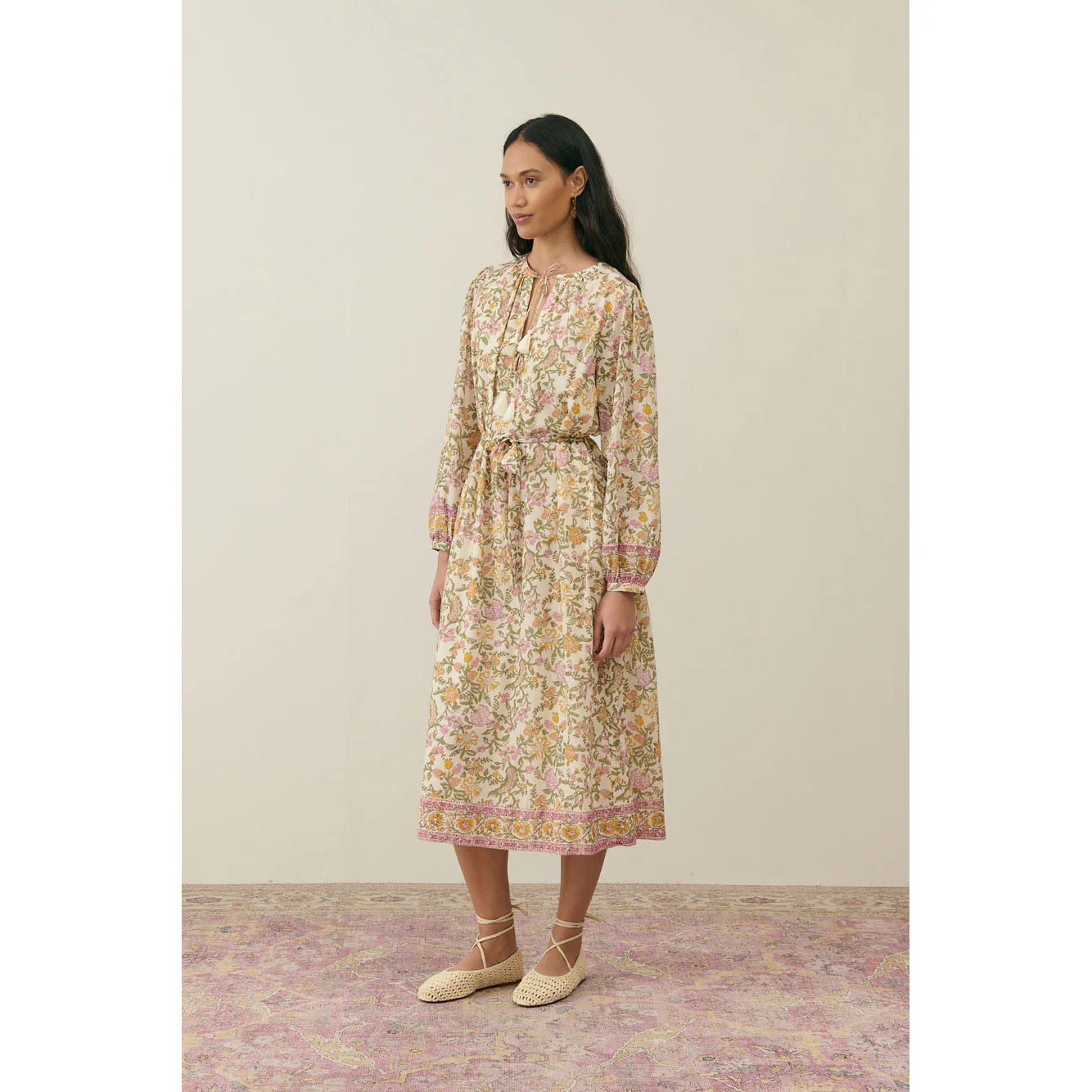 Louise Misha Cream Martina Women Dress - Image 2