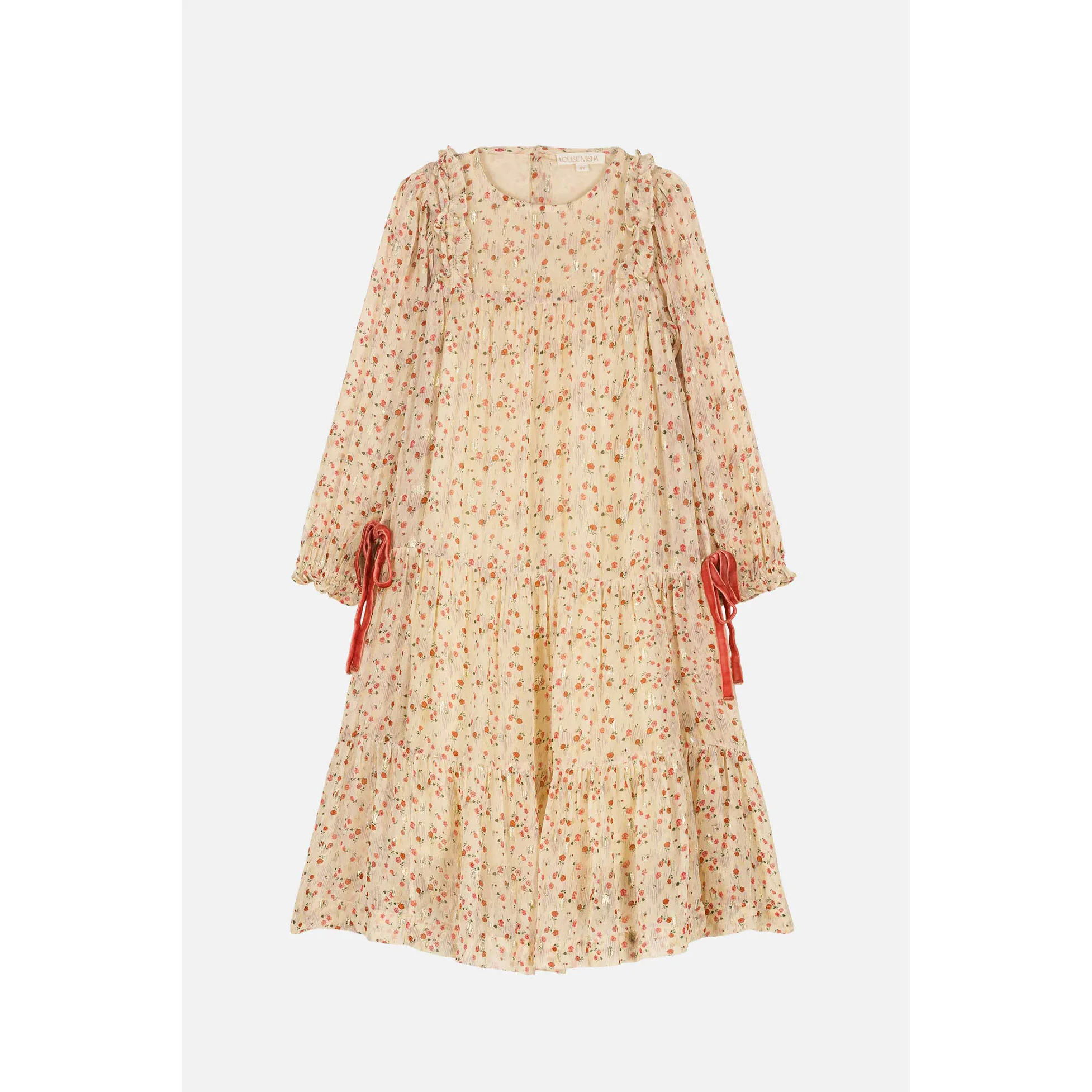 Louise Misha Cream Misty Laurels Nyna Dress