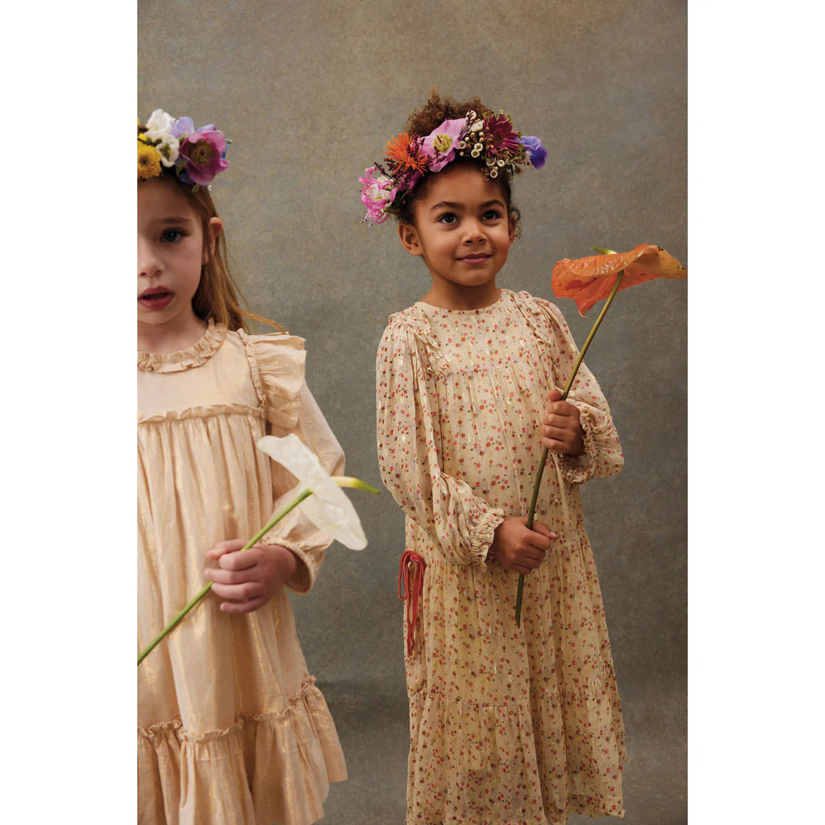 Louise Misha Cream Misty Laurels Nyna Dress - Image 2