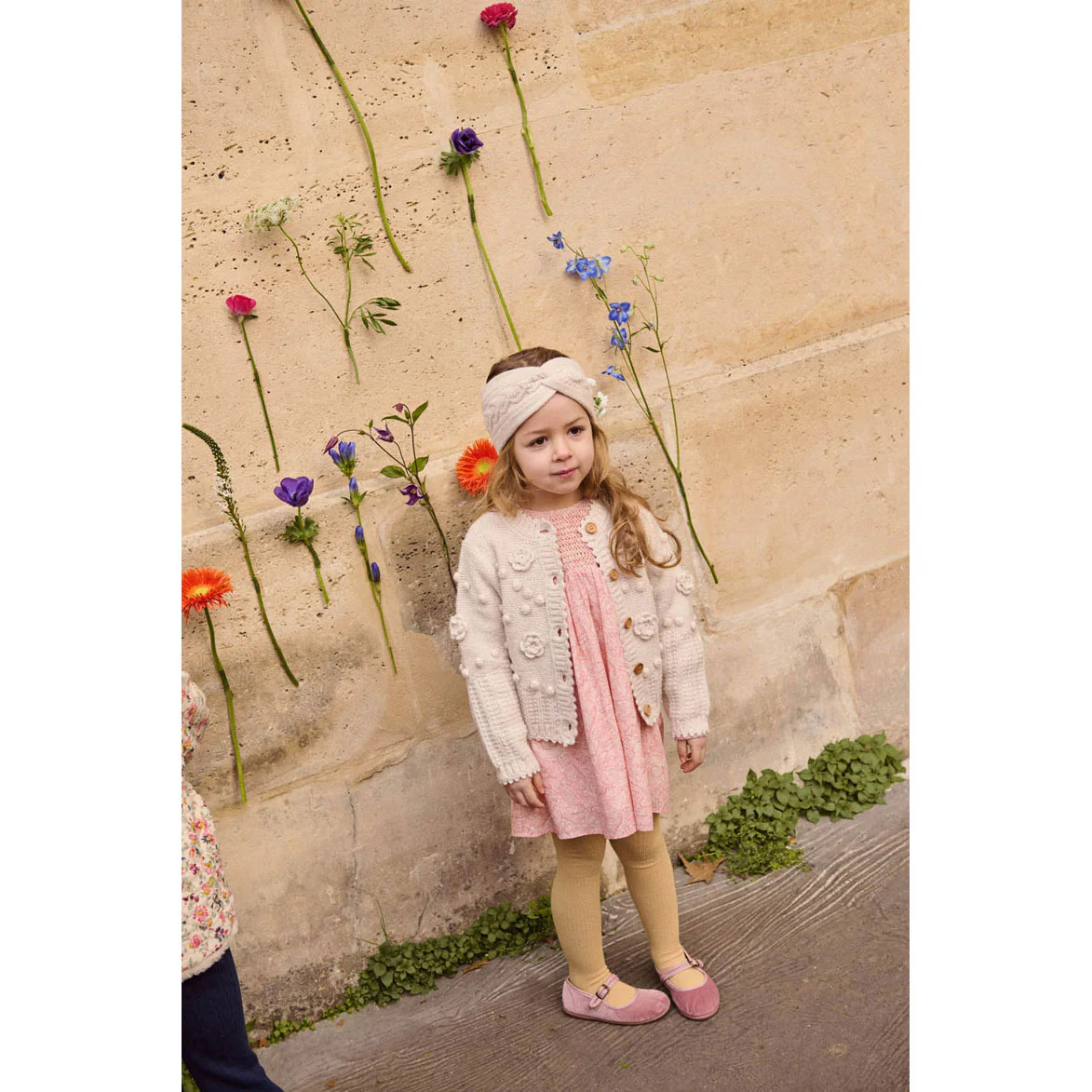 Louise Misha Cream Sandy Cardigan - Image 3