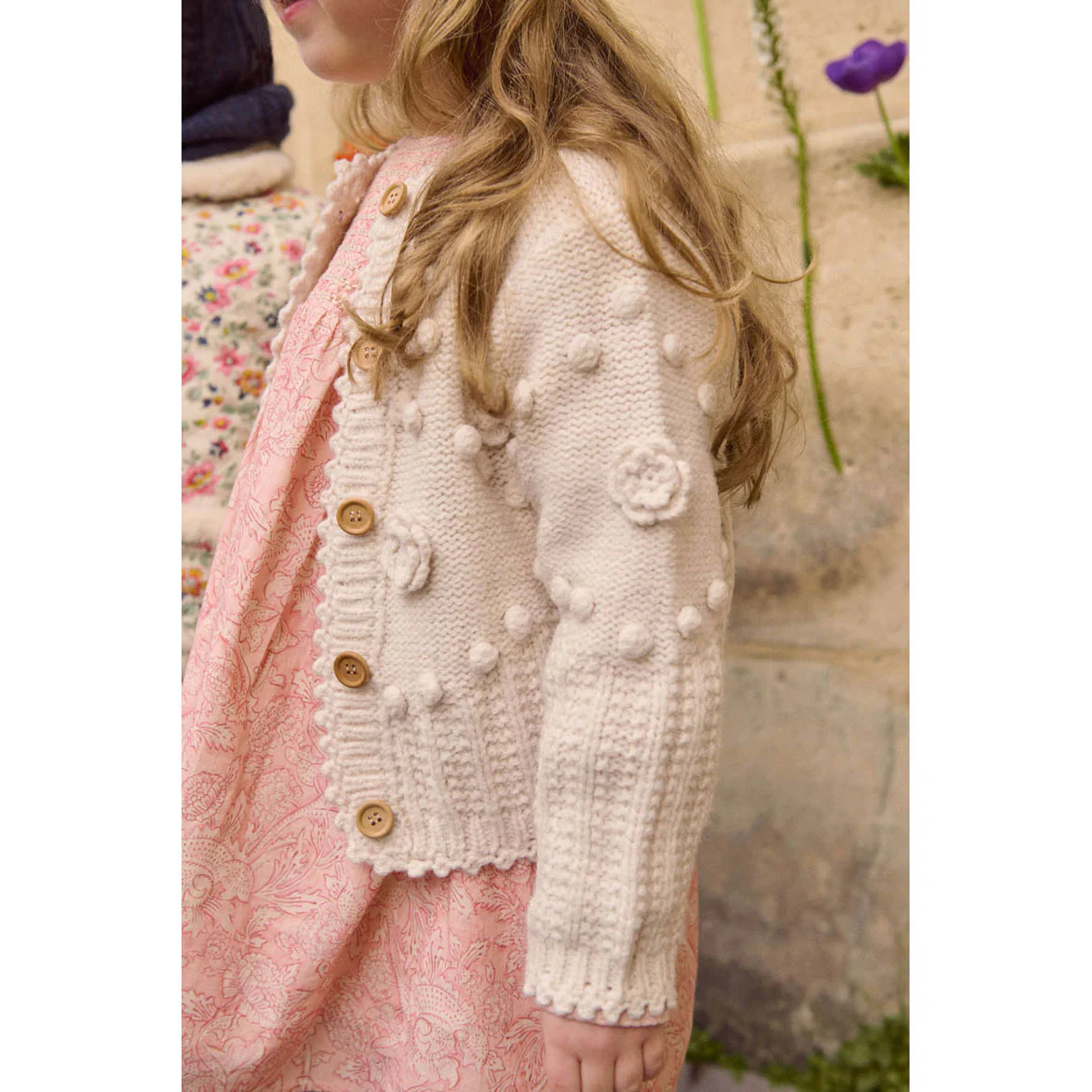 Louise Misha Cream Sandy Cardigan - Image 4