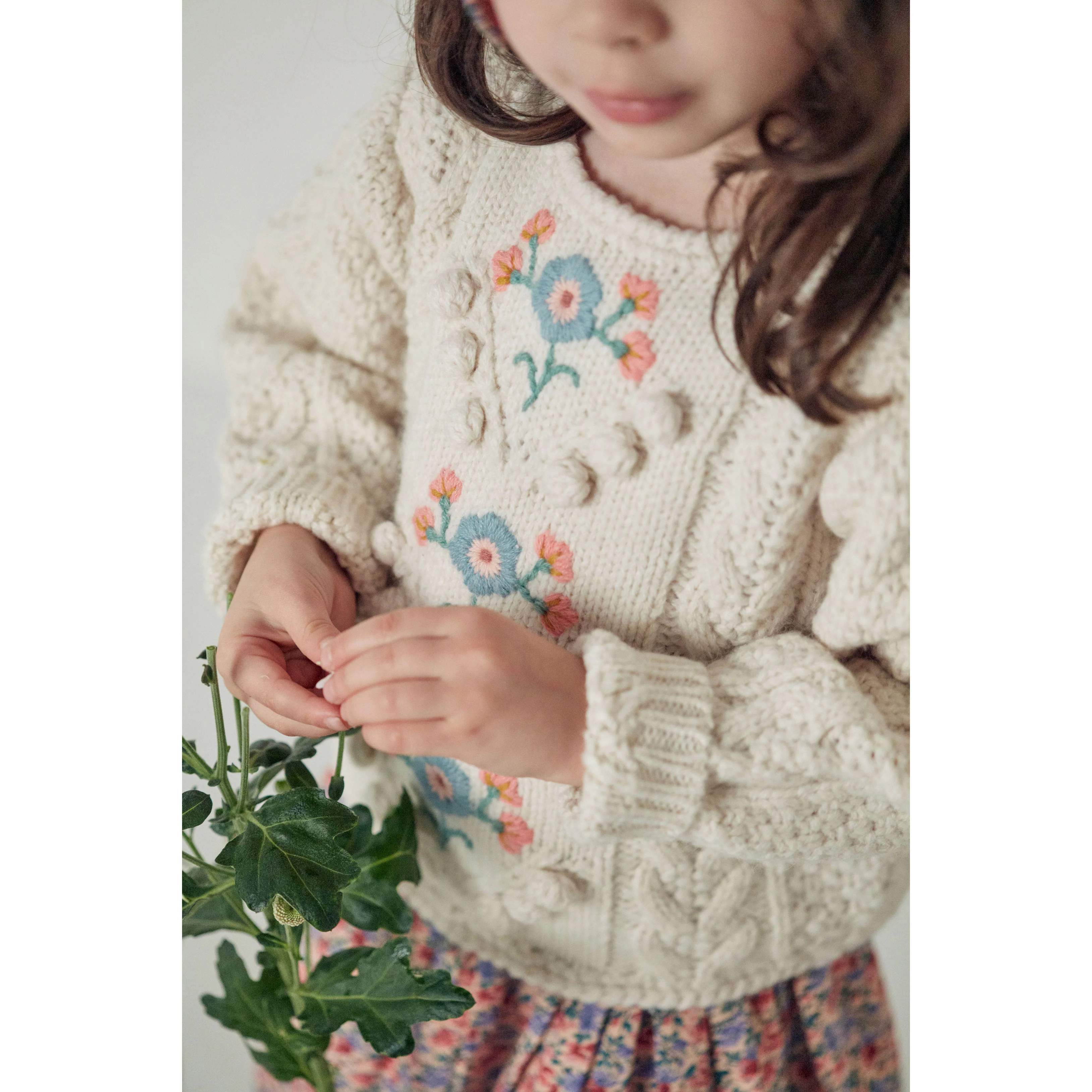 Louise Misha Cream Vinia Sweater - Image 2