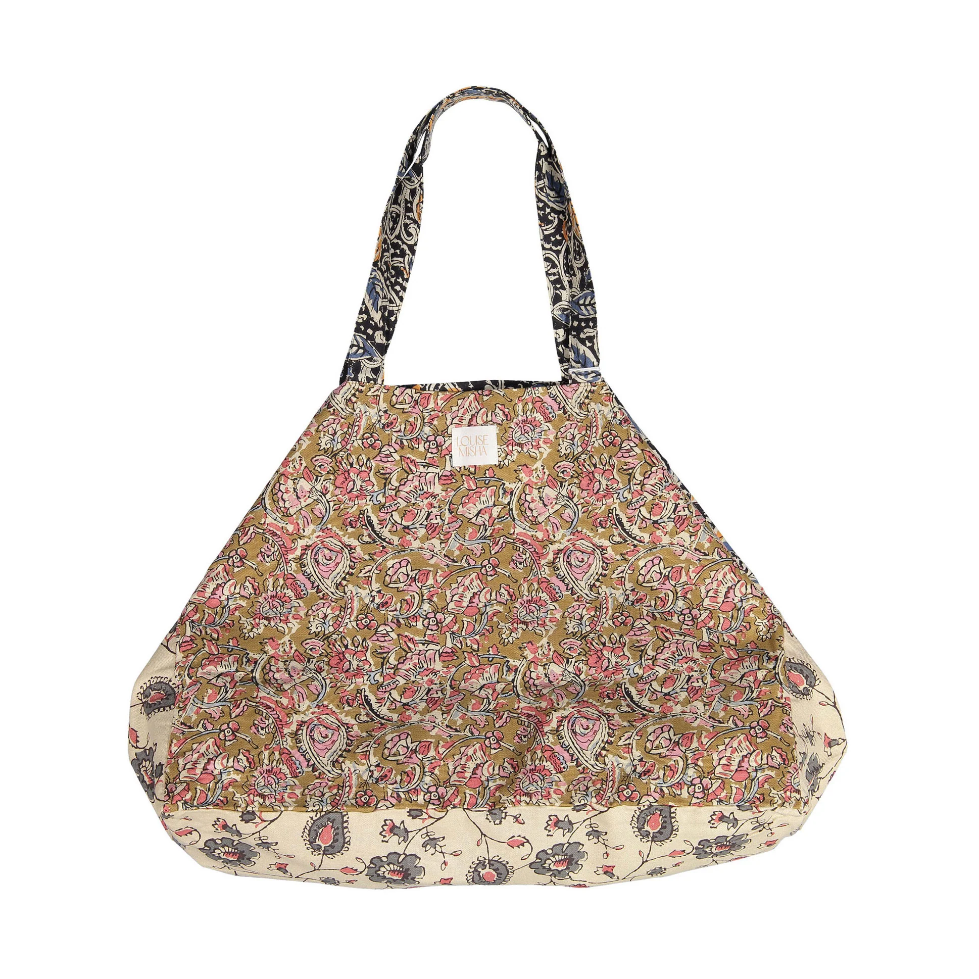 Louise Misha Honey Charcoal Poem Beverly Tote Bag - Image 2