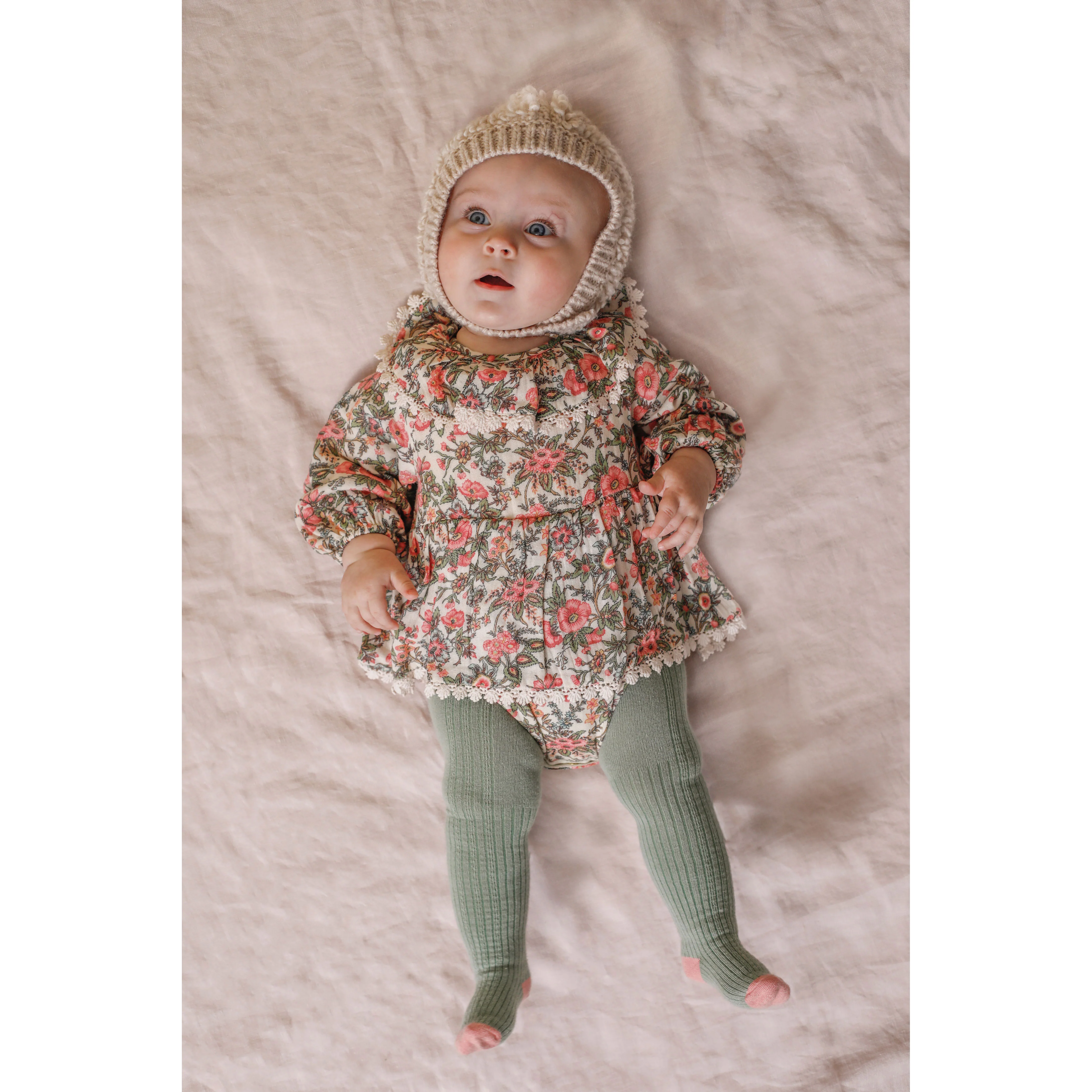 Louise Misha Ivory Enchanted Fields India Romper - Image 2