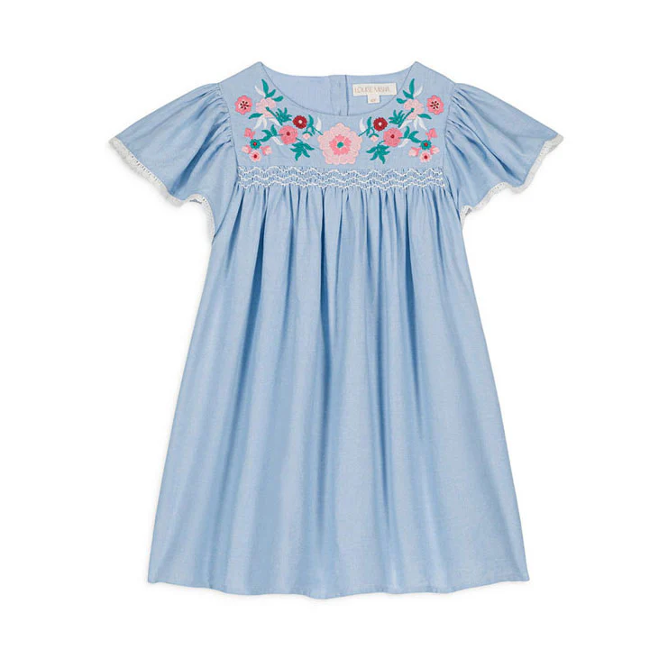 Louise Misha Light Blue Anna Dress