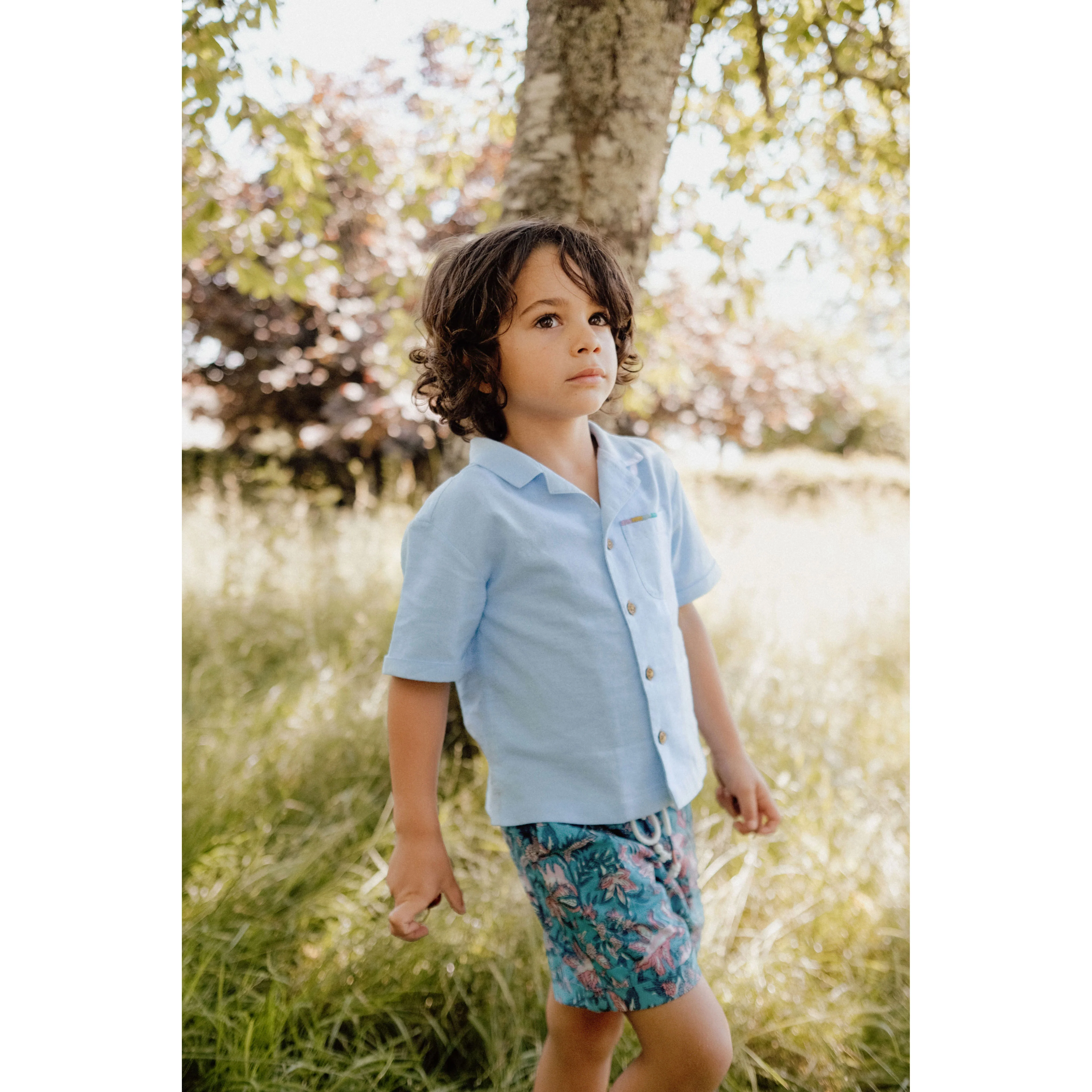 Louise Misha Light Blue Lov Shirt - Image 2