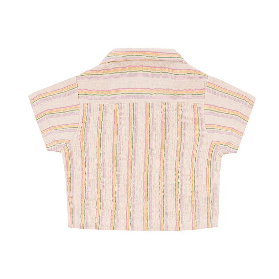 Louise Misha Multicolor Rainbow Lines Alov Shirt - Image 2
