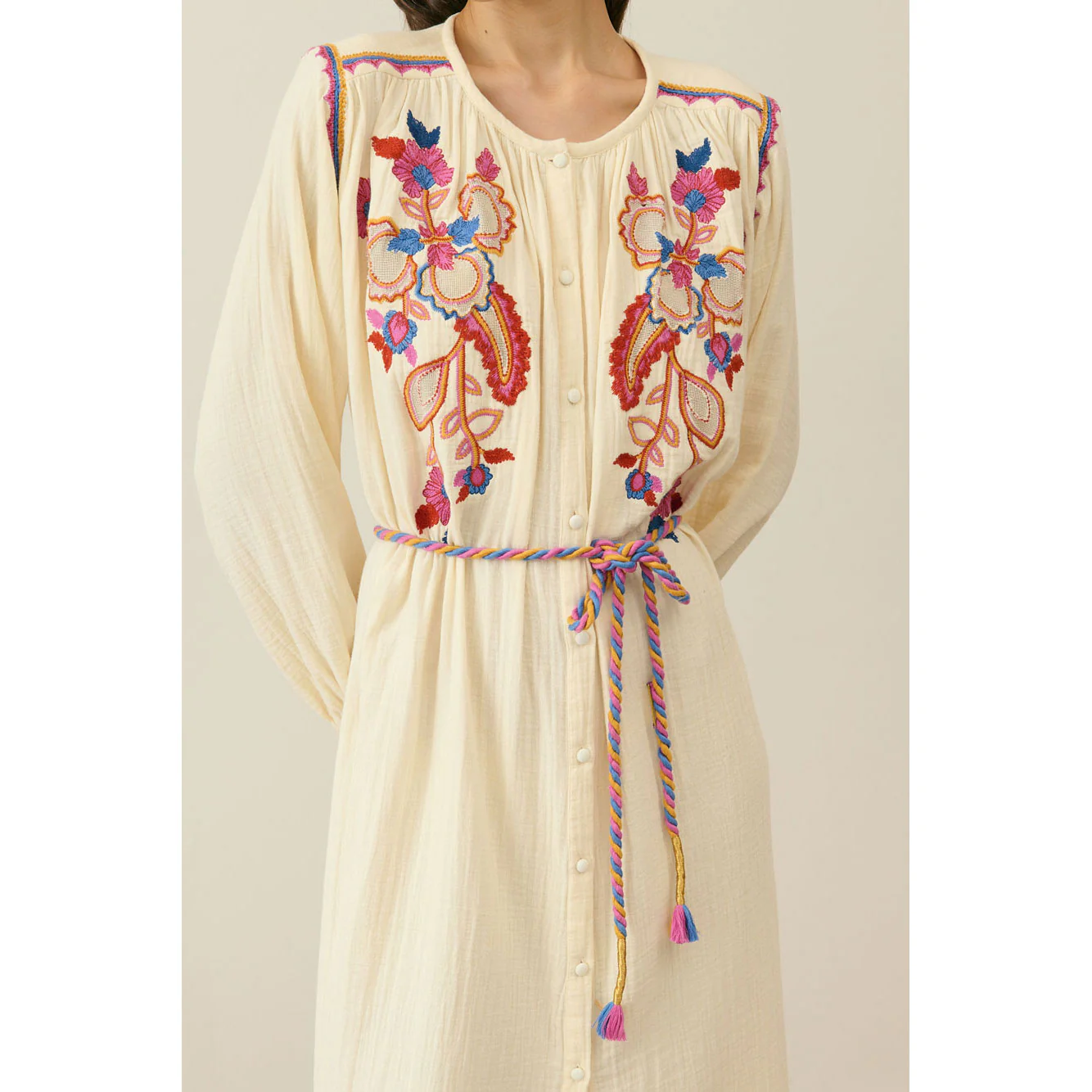 Louise Misha Natural Djinalia Women Dress - Image 2