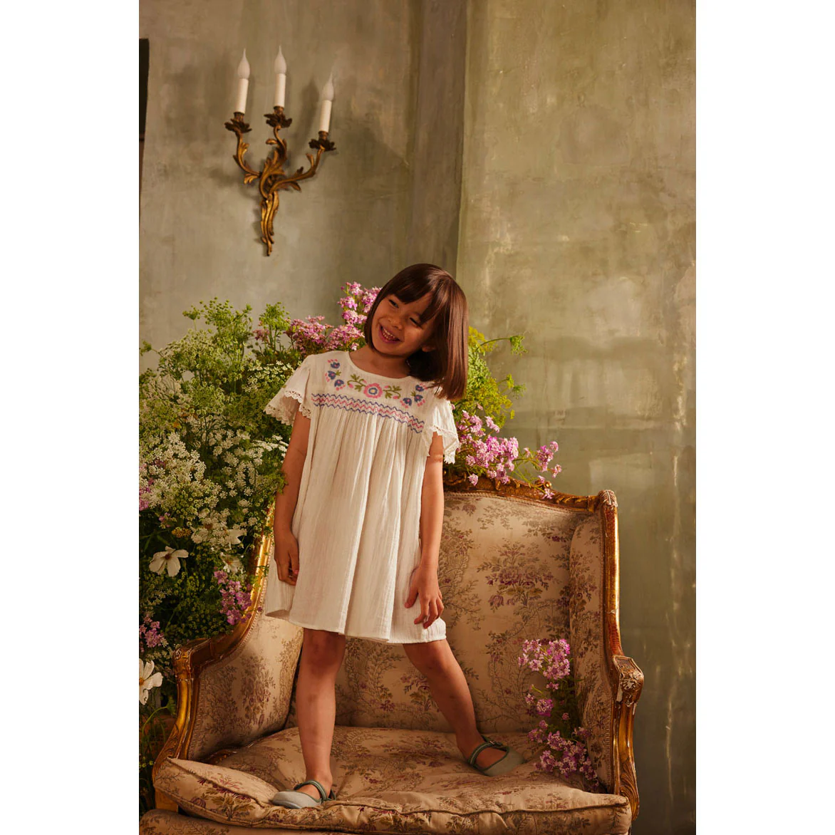 Louise Misha Off White Ana Dress - Image 2