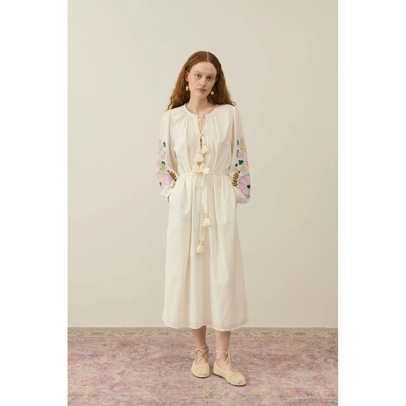 Louise Misha Off White Martina Women Dress - Image 2