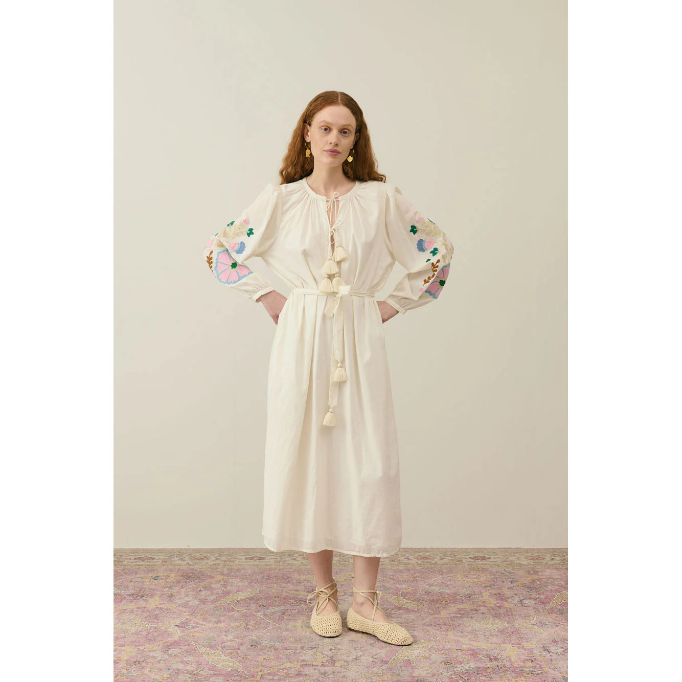Louise Misha Off White Martina Women Dress - Image 3