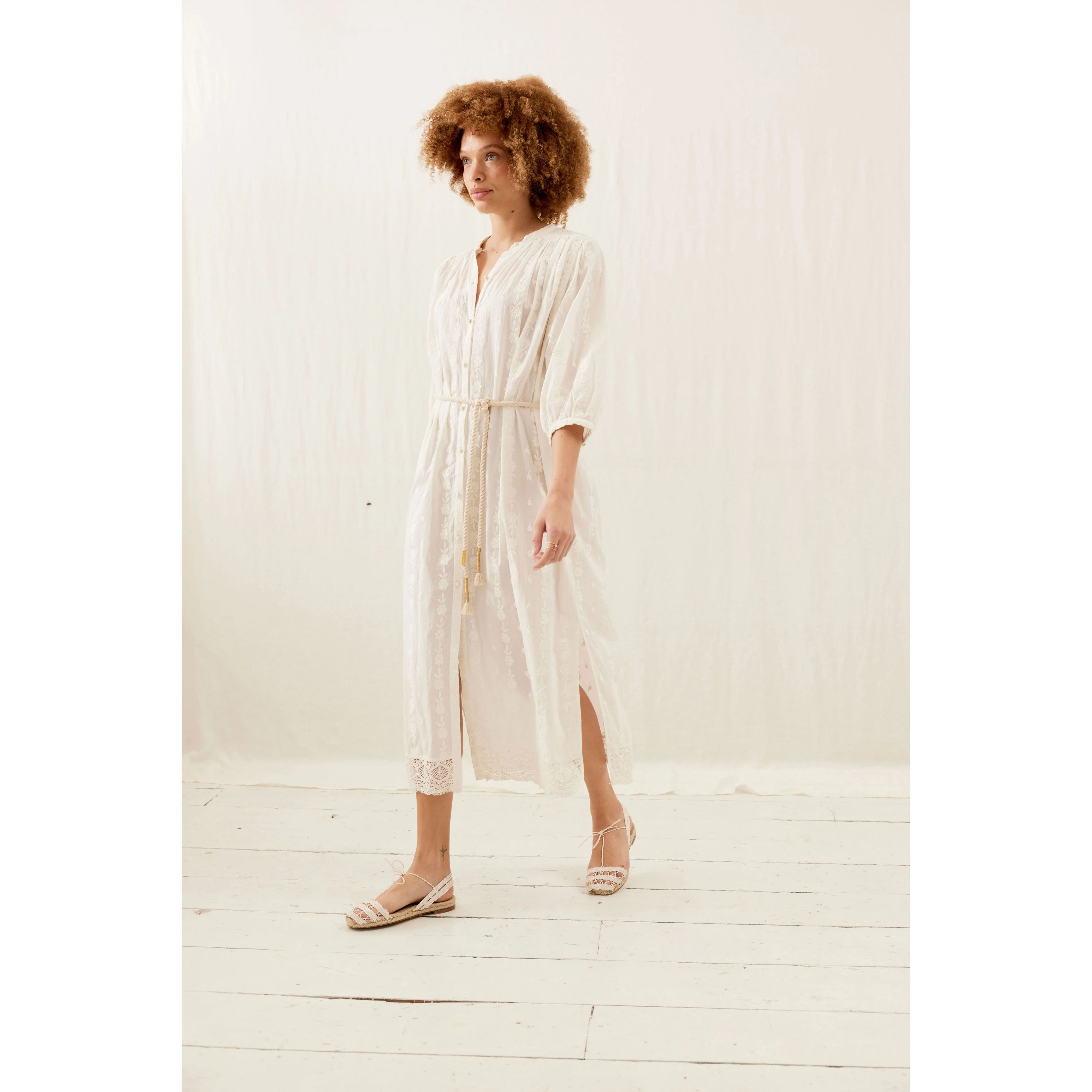 Louise Misha Off White Palina Dress - Image 2