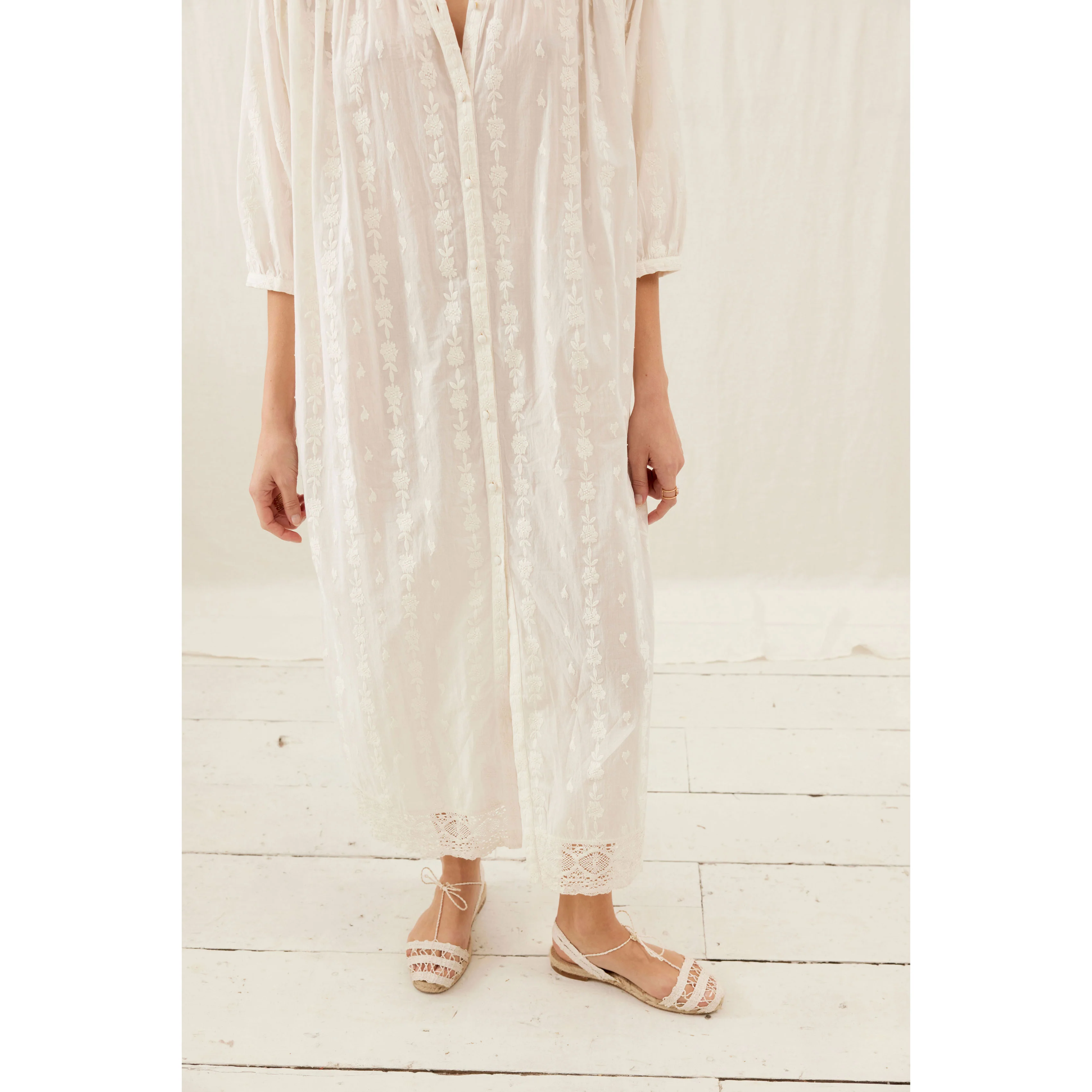 Louise Misha Off White Palina Dress - Image 4