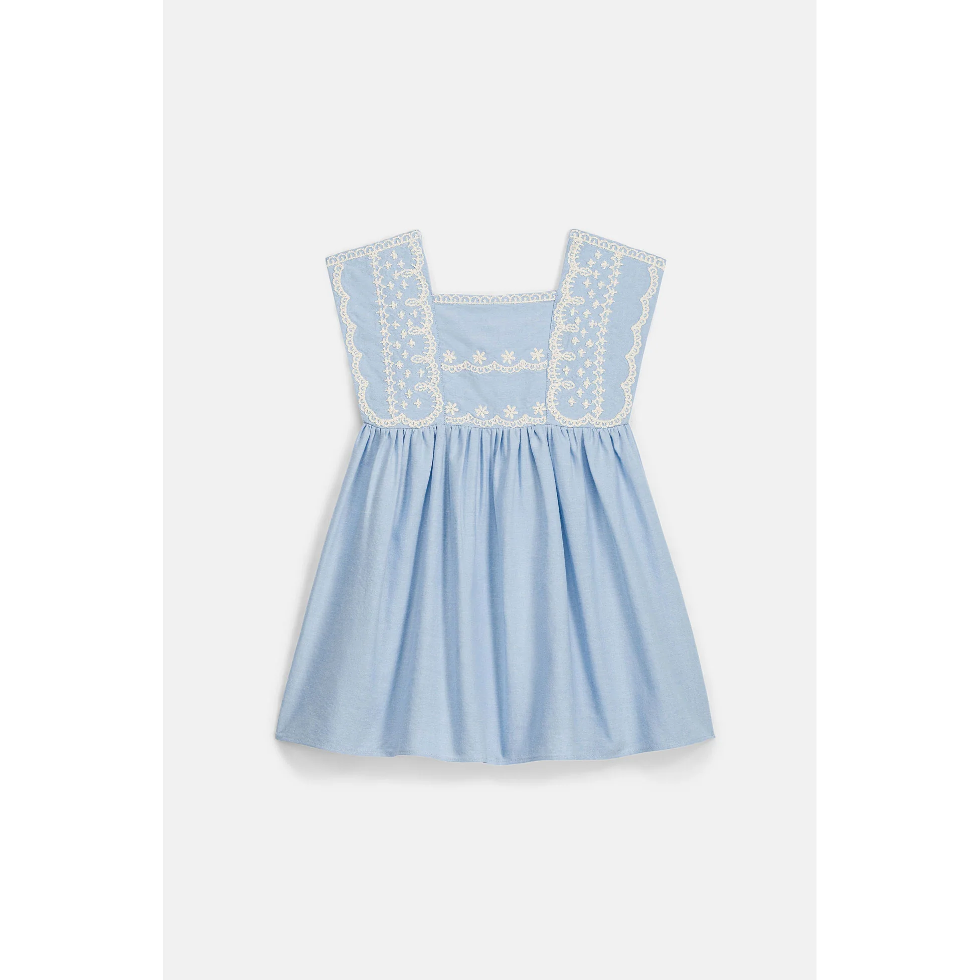Louise Misha Oxford Blue Briska Dress