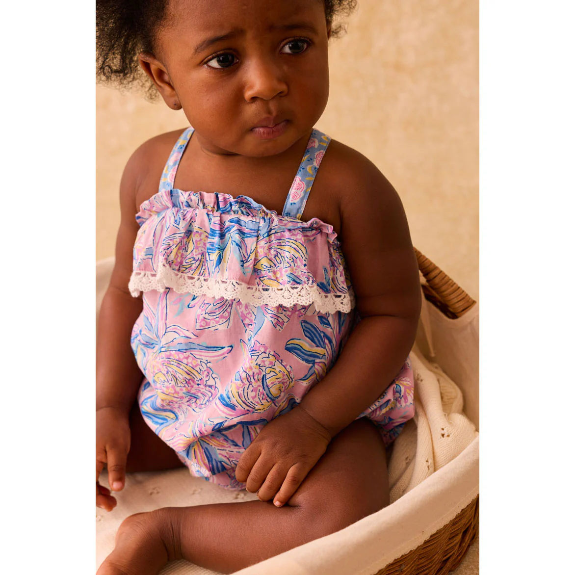 Louise Misha Pastel Paradise Bay Kumal Romper - Image 2