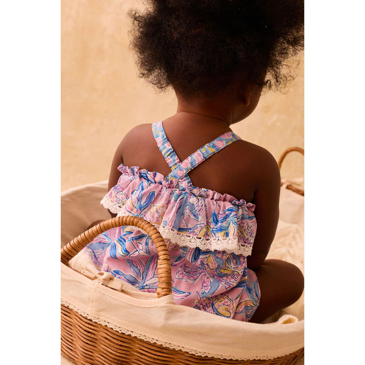 Louise Misha Pastel Paradise Bay Kumal Romper - Image 3