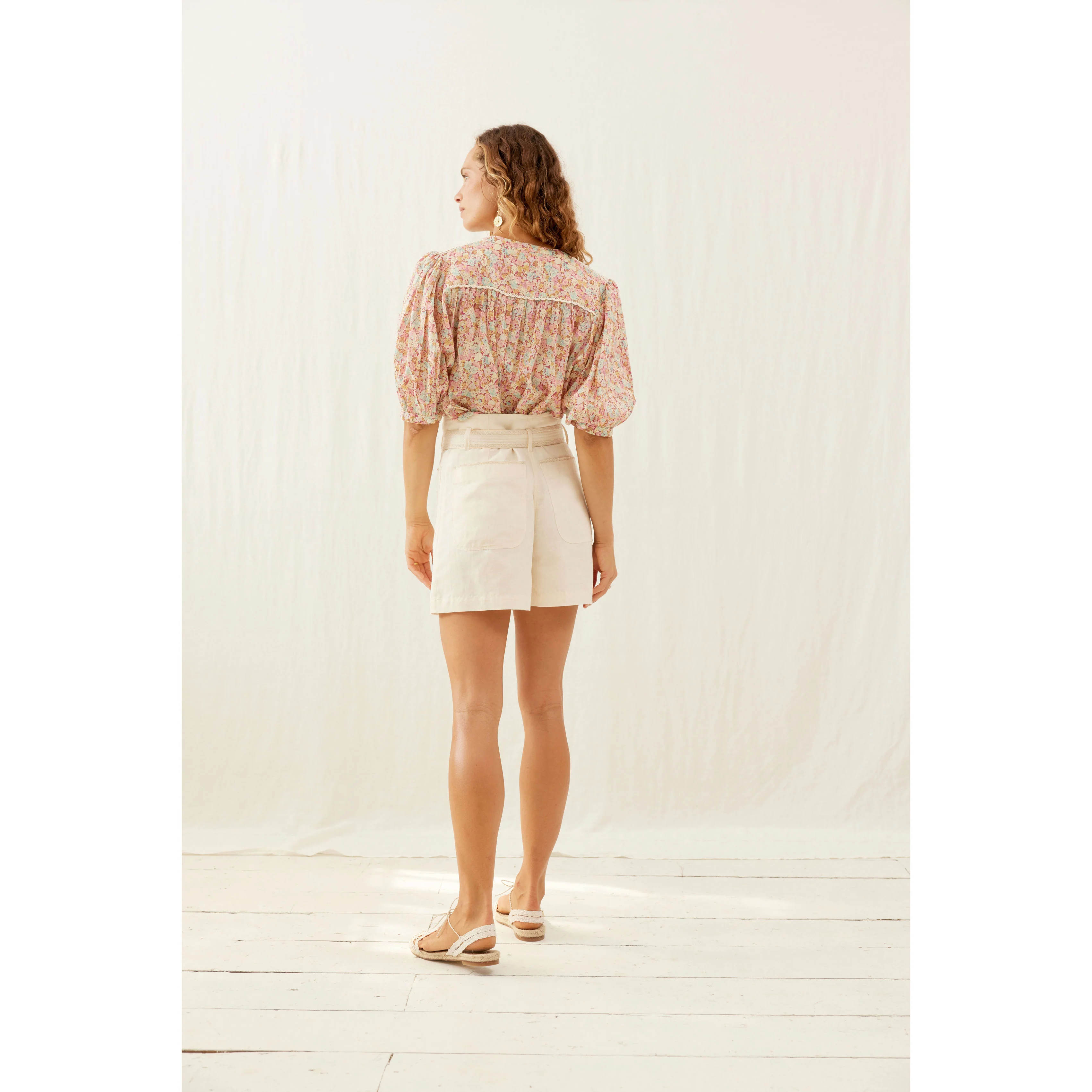 Louise Misha Pink Sweet Pastel Julie Shirt - Image 3