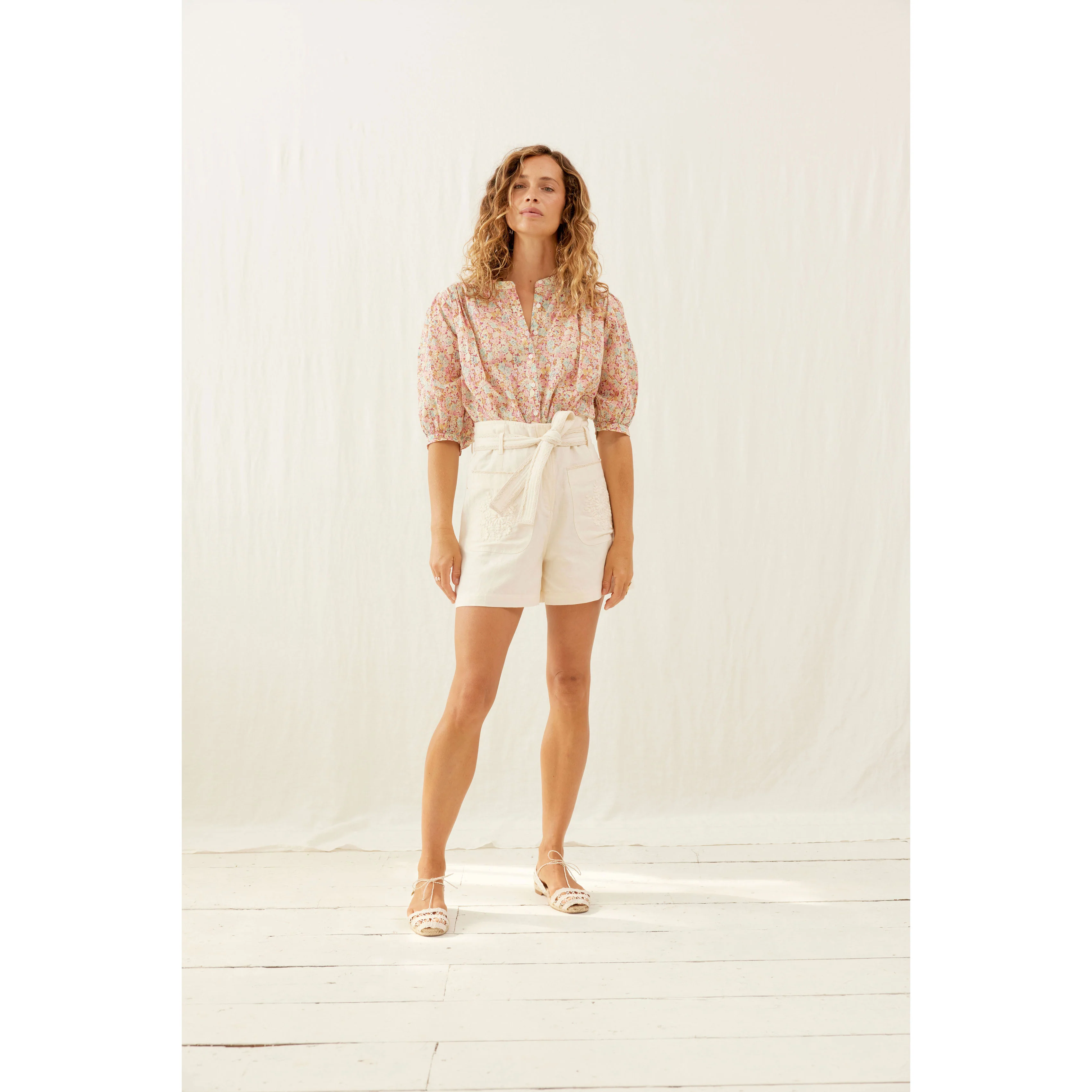 Louise Misha Pink Sweet Pastel Julie Shirt - Image 4