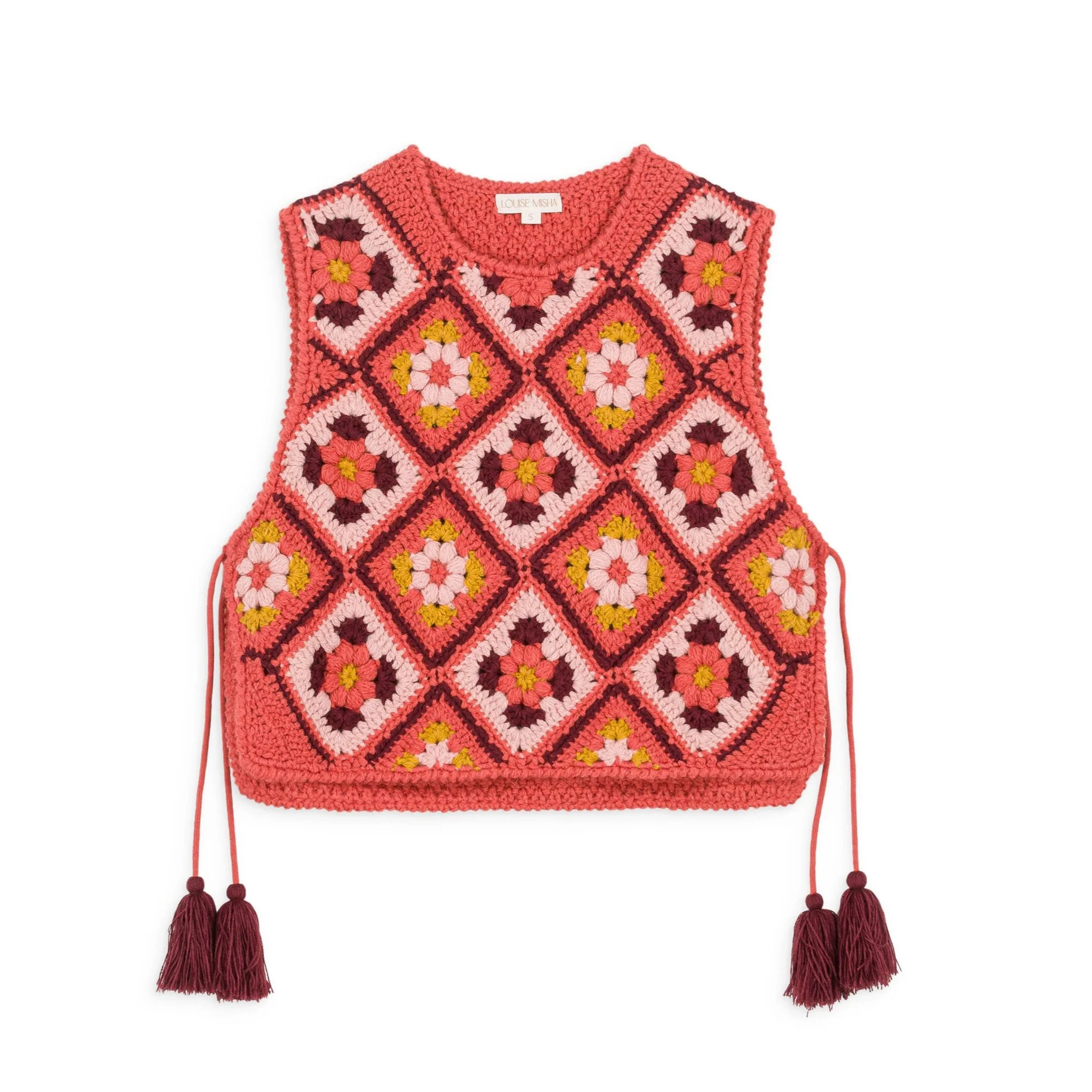 Louise Misha Rasberry Soang Top