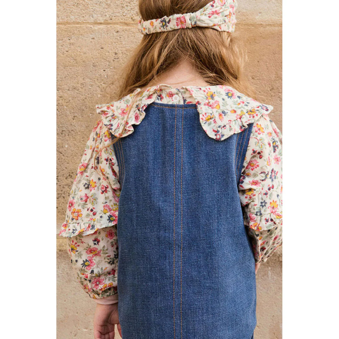 Louise Misha Stone Blue Farah Dress - Image 4