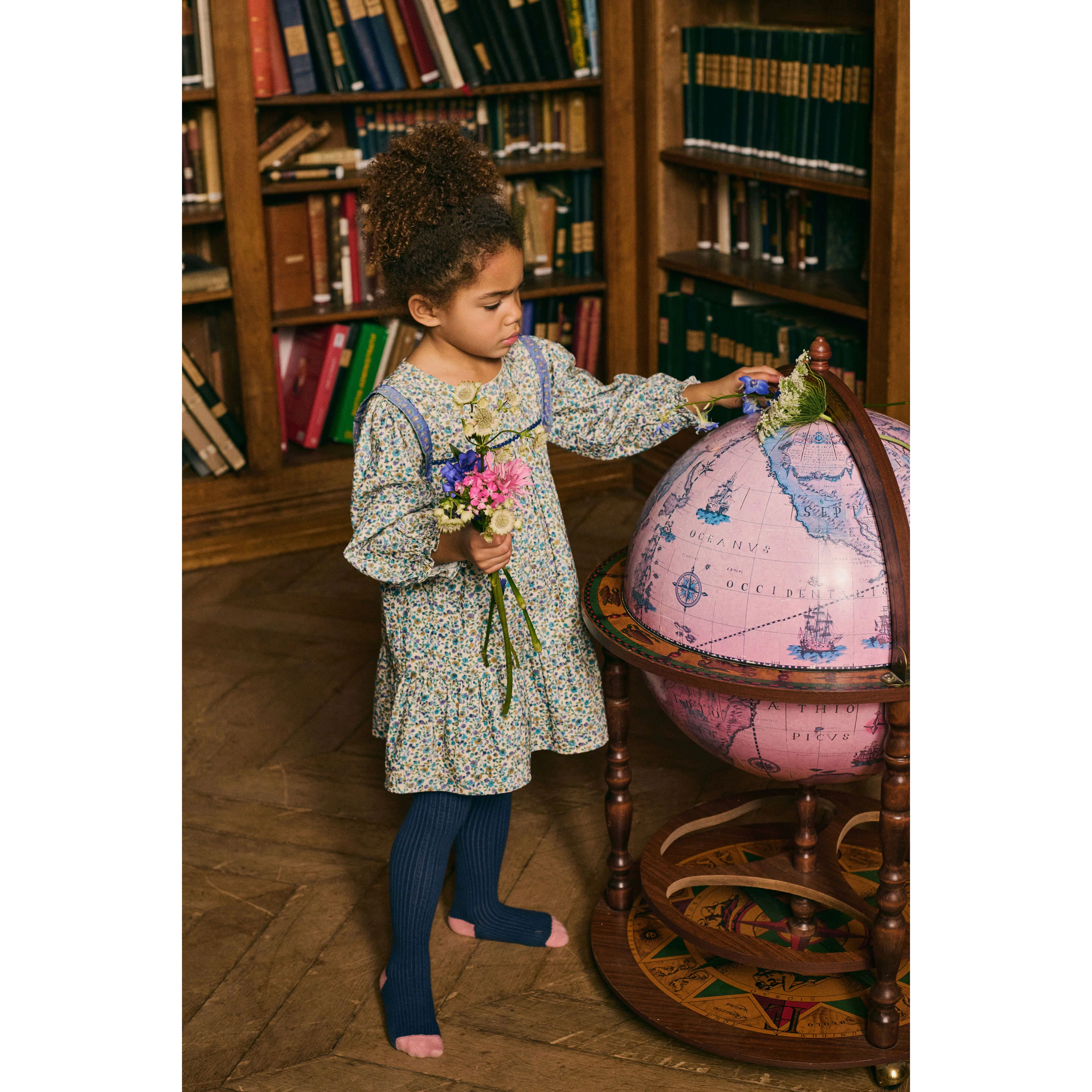 Louise Misha Velvet Cream Aster Isatys Dress - Image 2