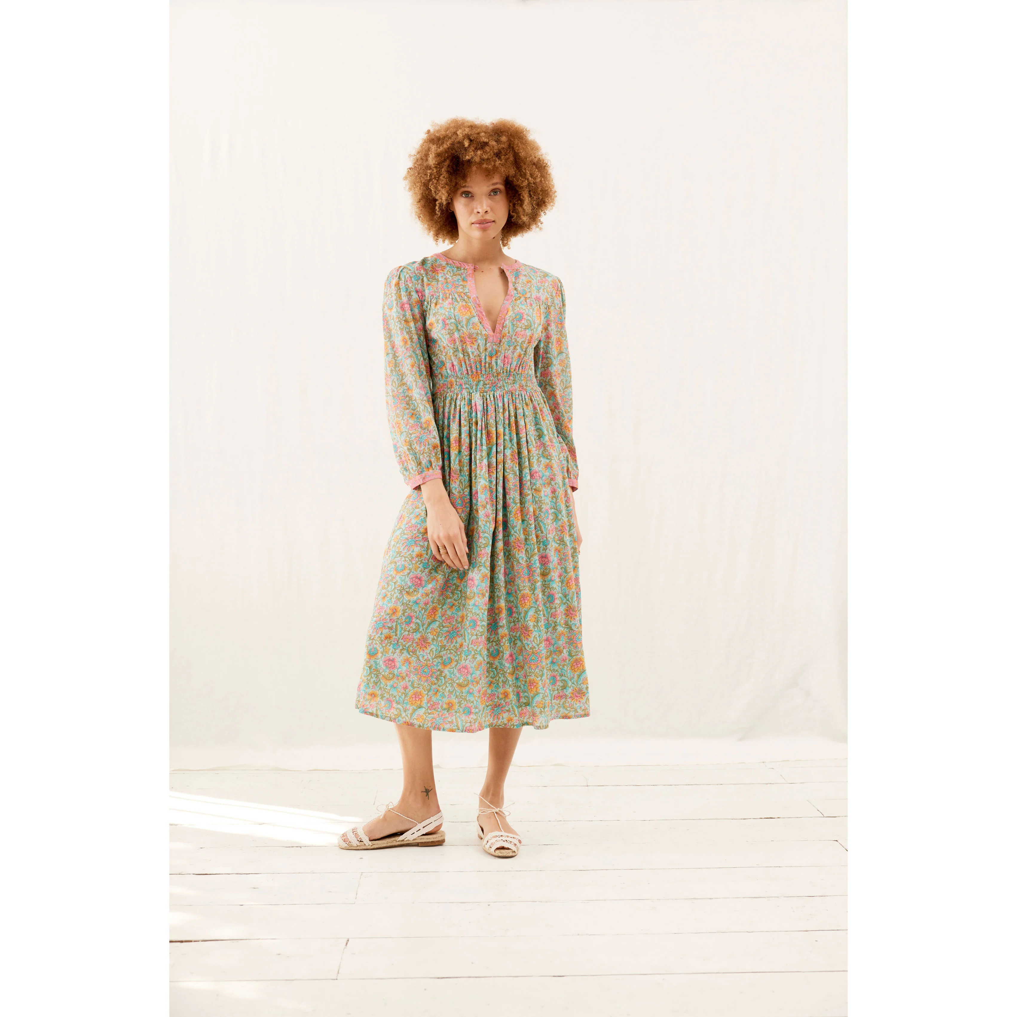 Louise Misha Water Riverside Flowers Diane Dress - Image 2