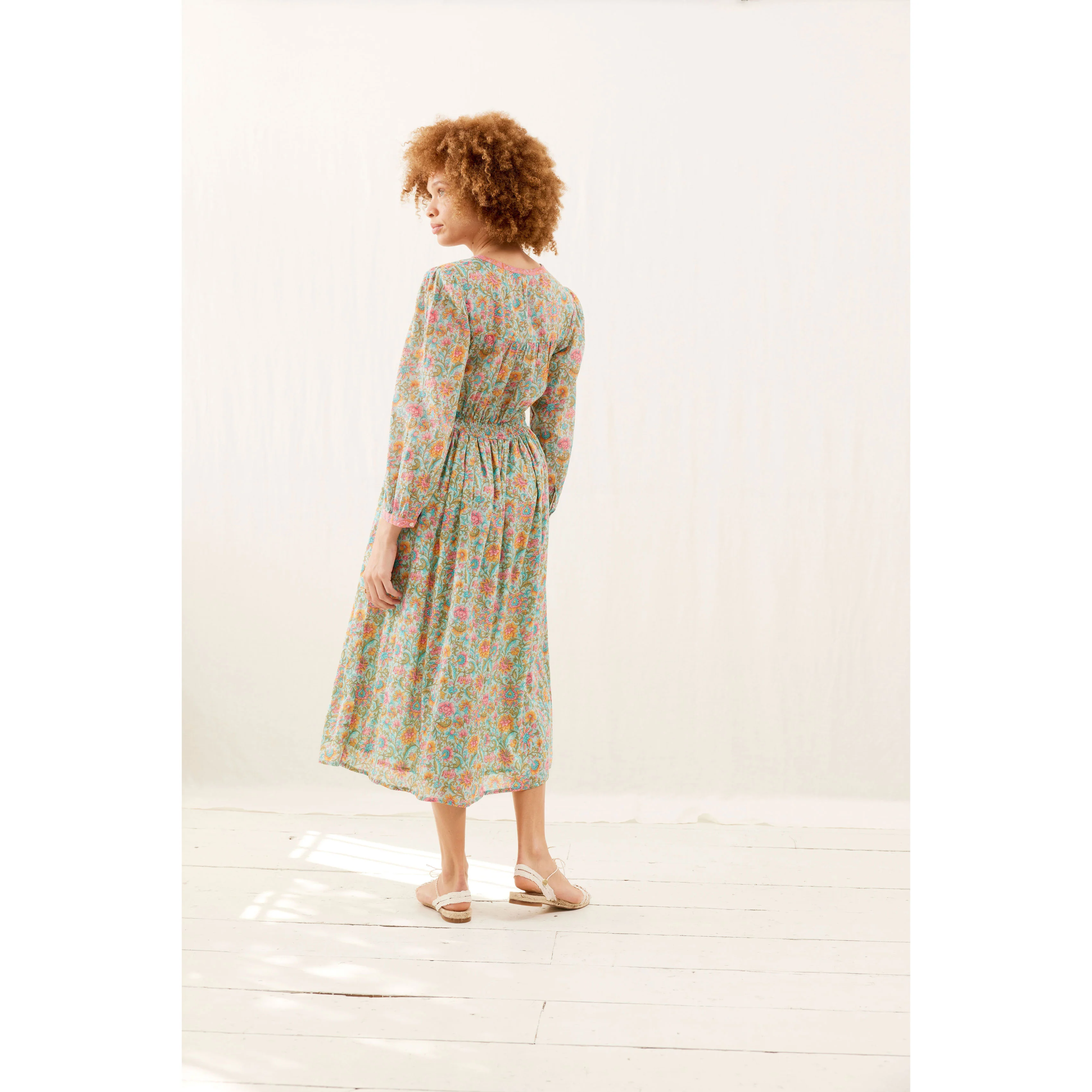 Louise Misha Water Riverside Flowers Diane Dress - Image 3