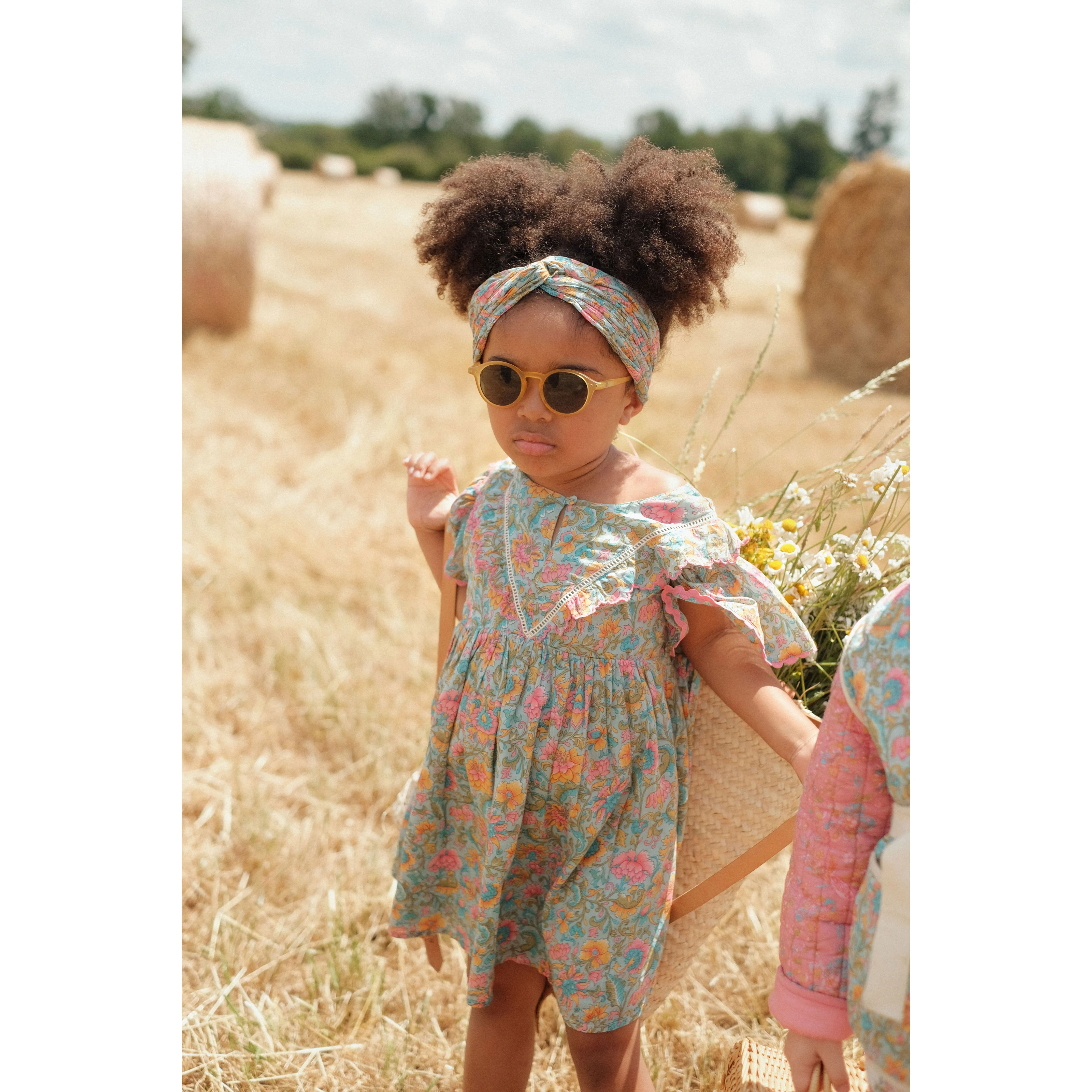Louise Misha Water Riverside Flowers Siloe Dress - Image 3