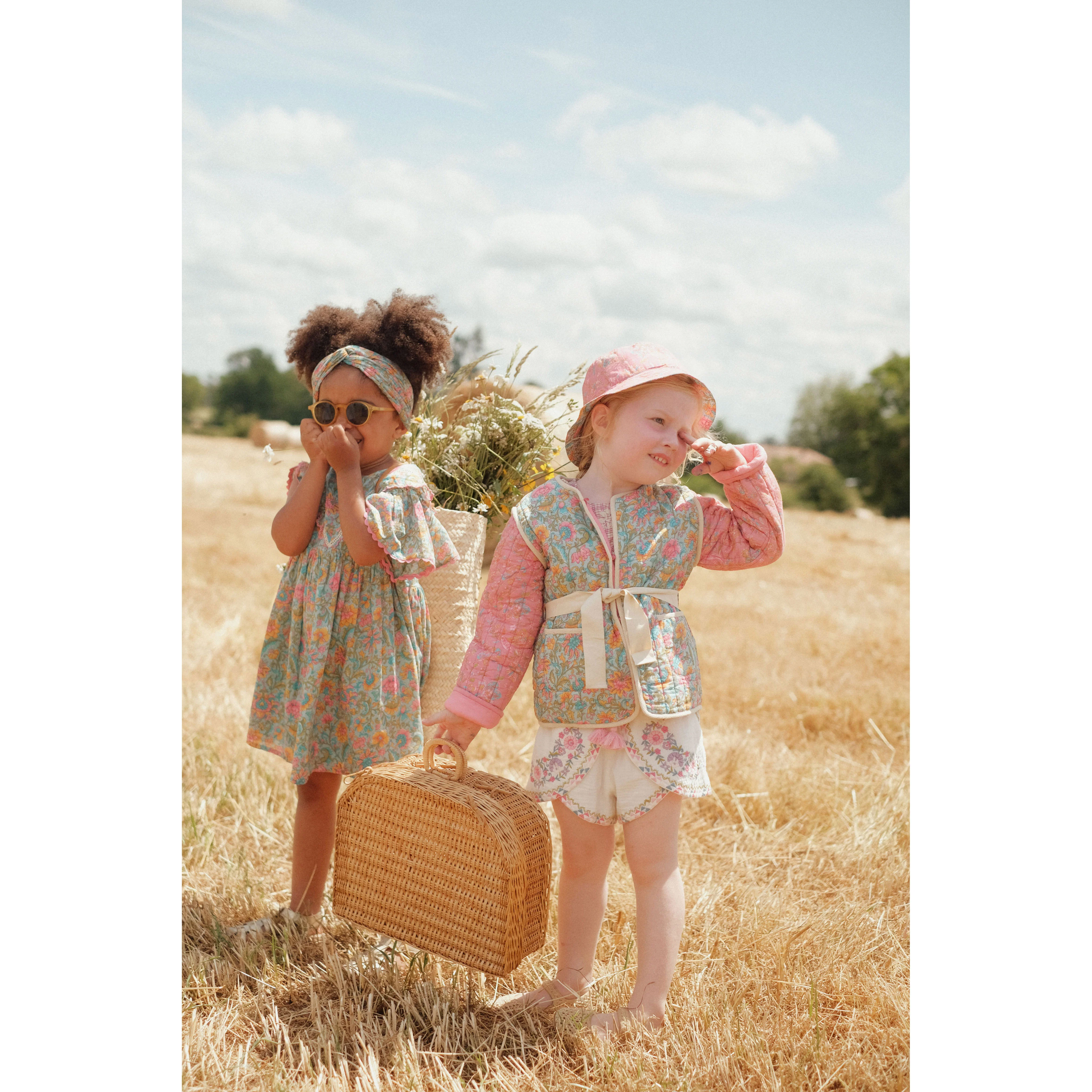 Louise Misha Water Riverside Flowers Siloe Dress - Image 4