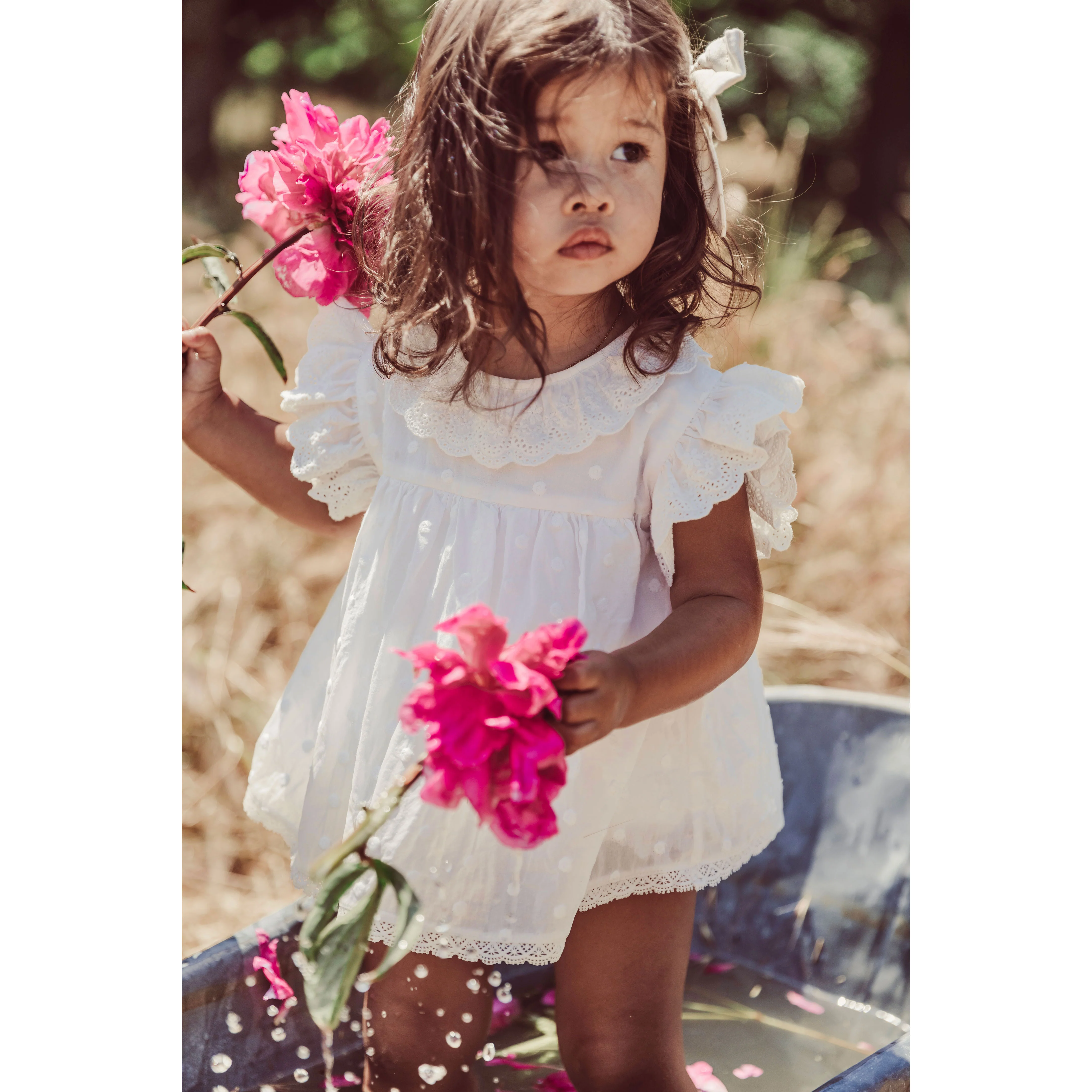 Louise Misha White Anusha Romper - Image 3