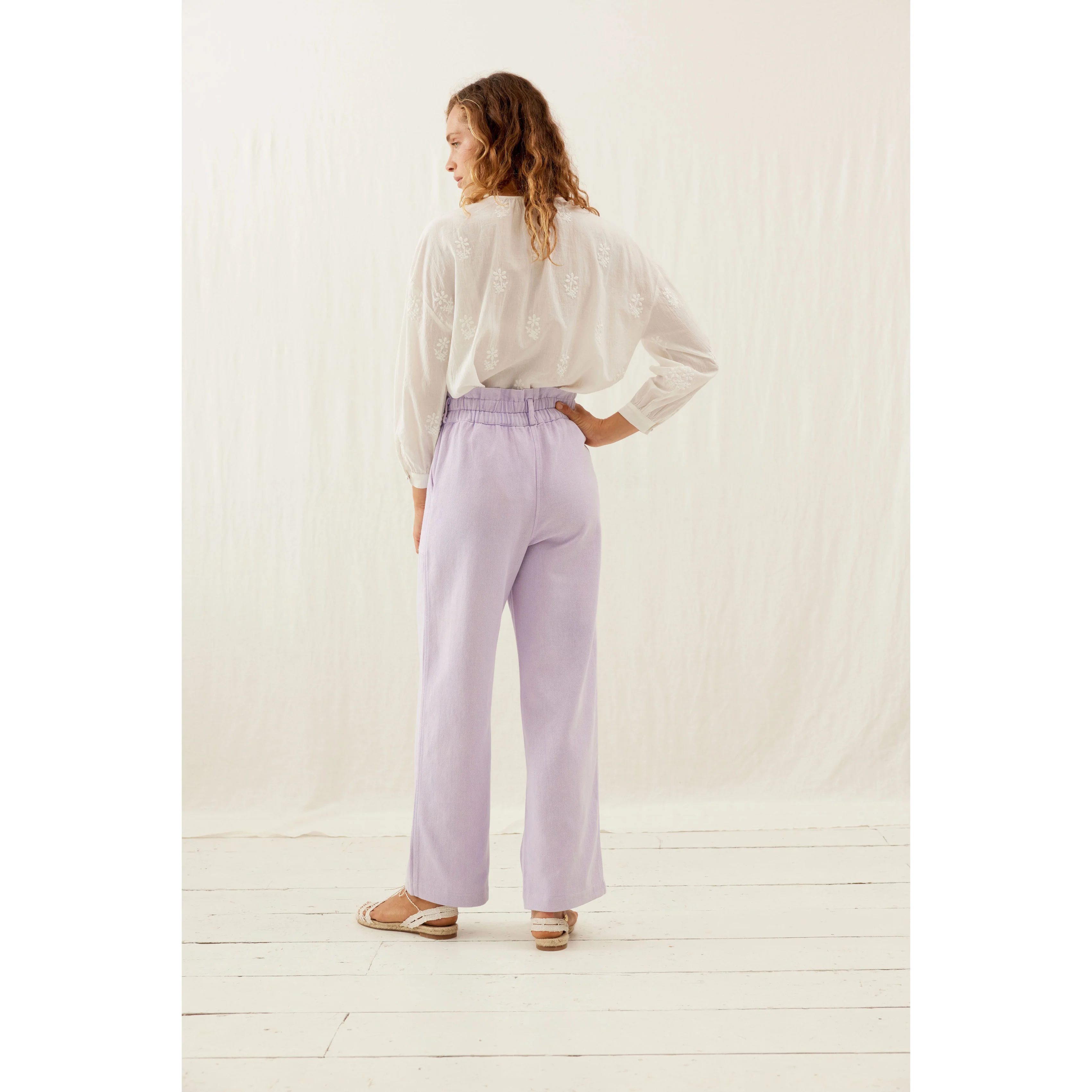 Louise Misha White Julianna Blouse - Image 4