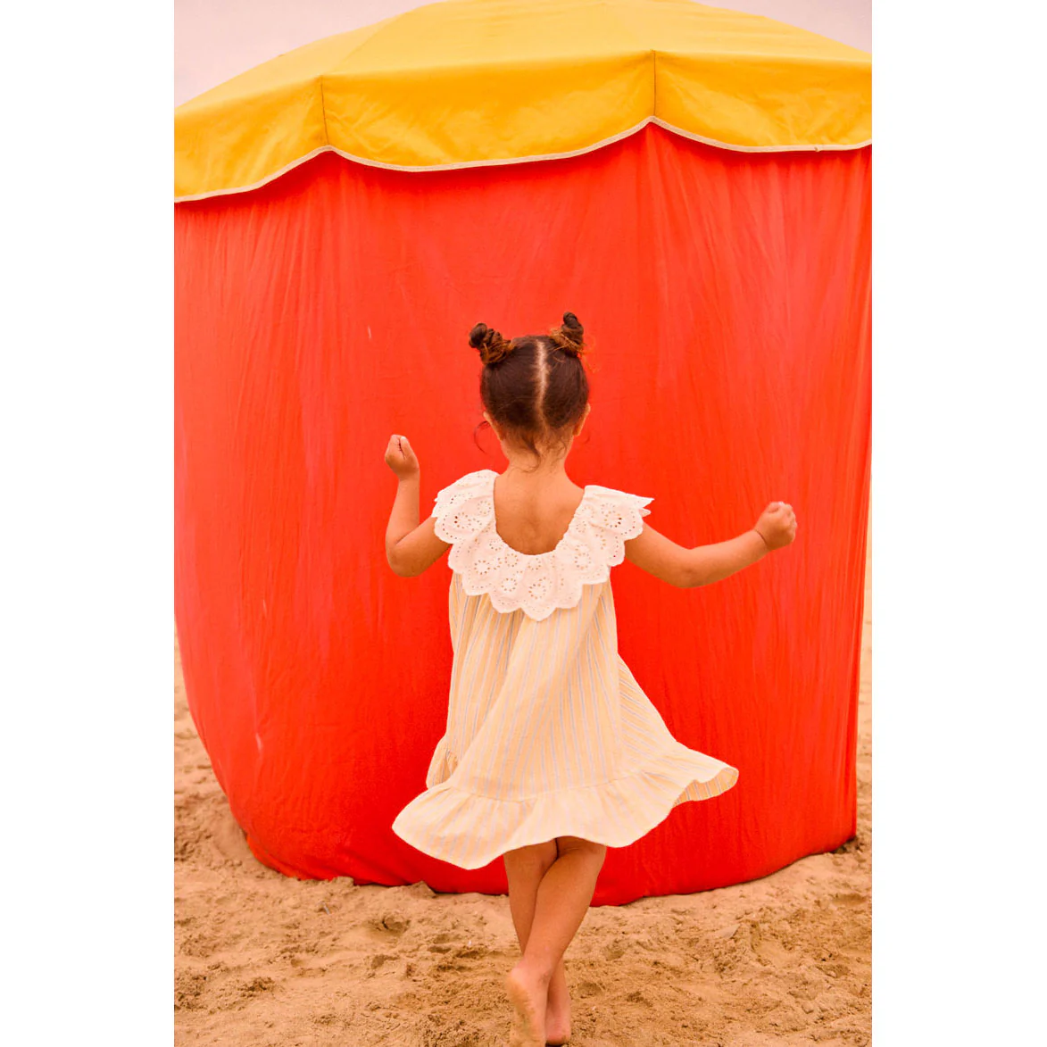 Louise Misha Yellow Sunny Stripes Danya Dress - Image 4