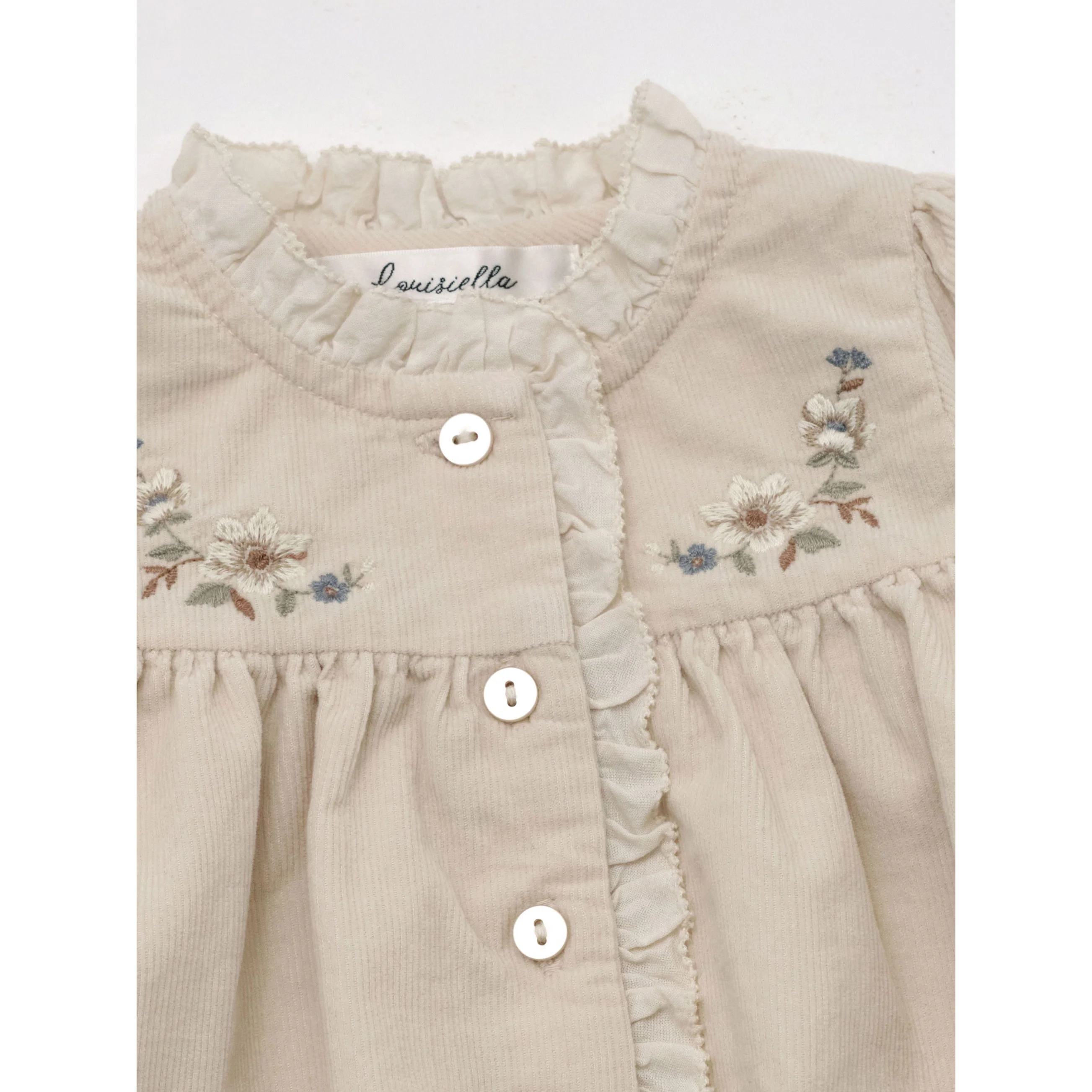 Louisiella Baby Ameli Corduroy Romper - Image 3