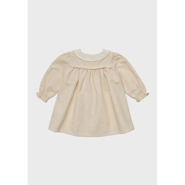Louisiella Baby Arabella Corduroy Dress - Image 2