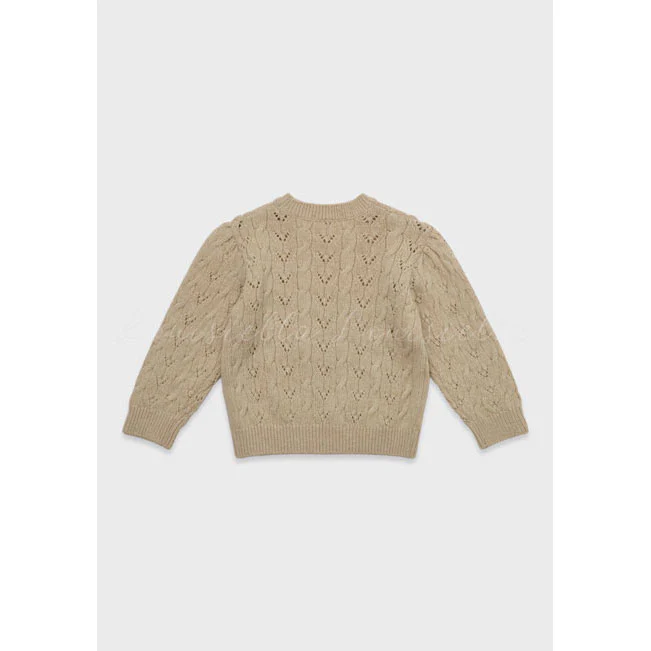 Louisiella Beige Benicilla Knit Pullover - Image 3