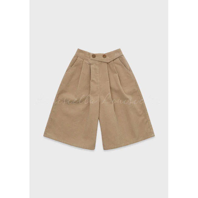 Louisiella Beige Ganaelle Corduroy Pants