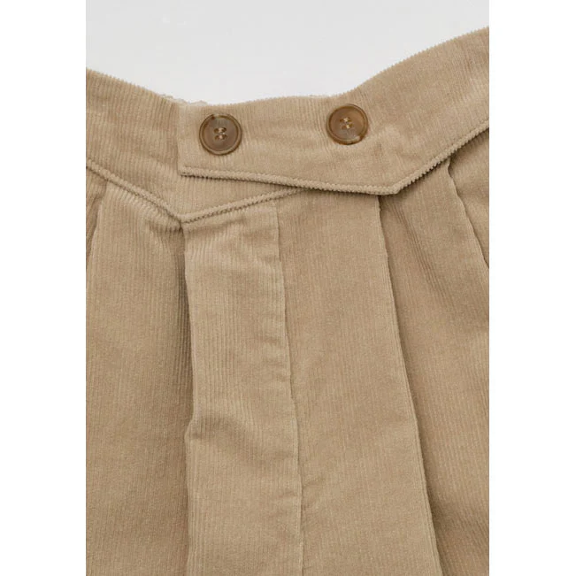 Louisiella Beige Ganaelle Corduroy Pants - Image 4