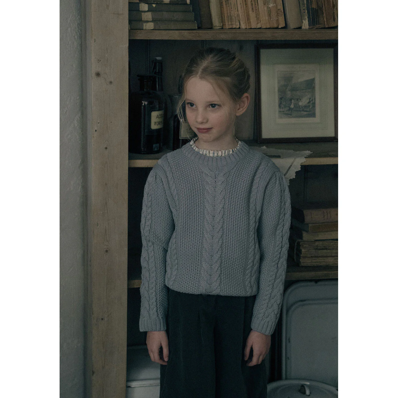 Louisiella Blue Welly Knit Pullover - Image 2
