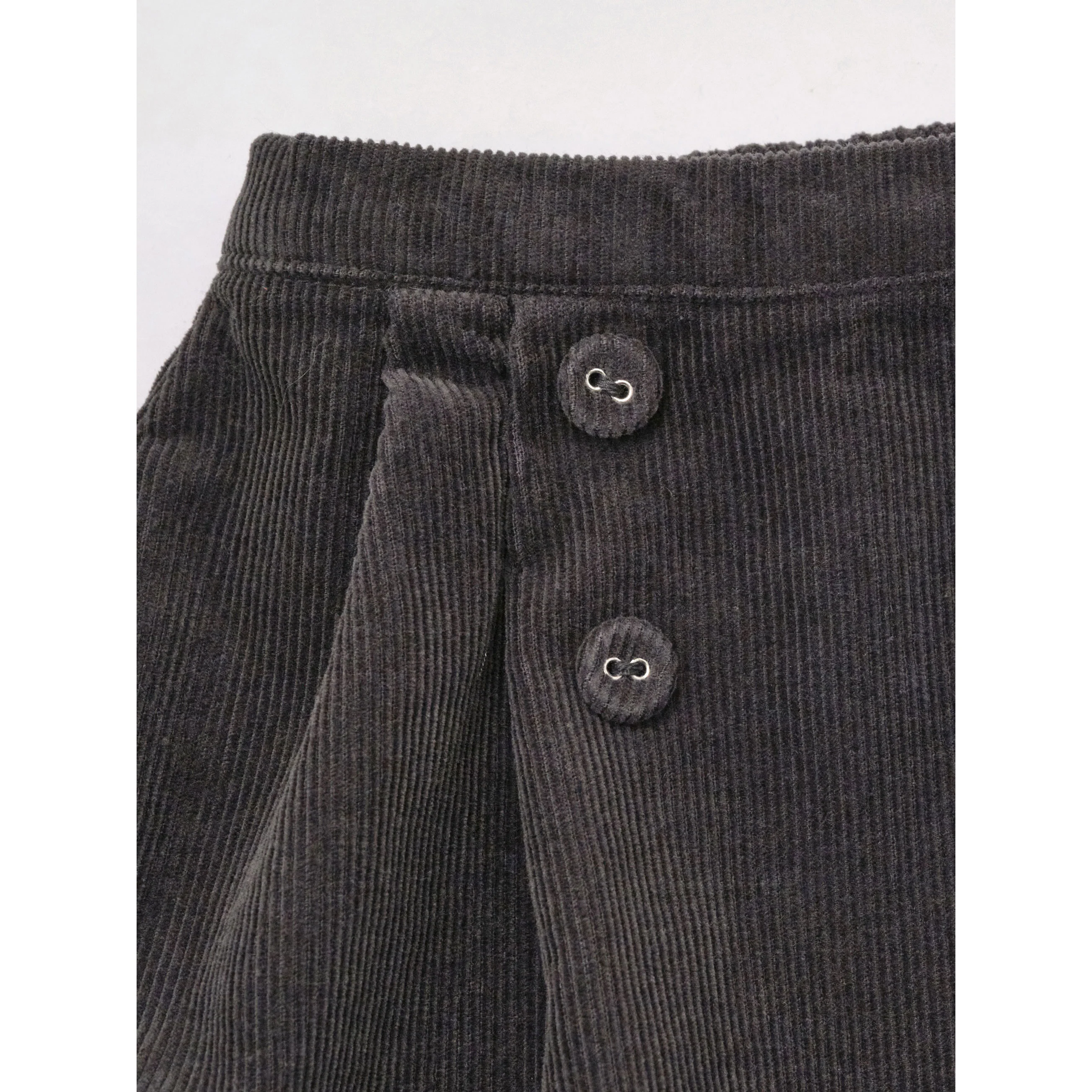 Louisiella Charcoal  Baby Ever Corduroy Bloomer - Image 3