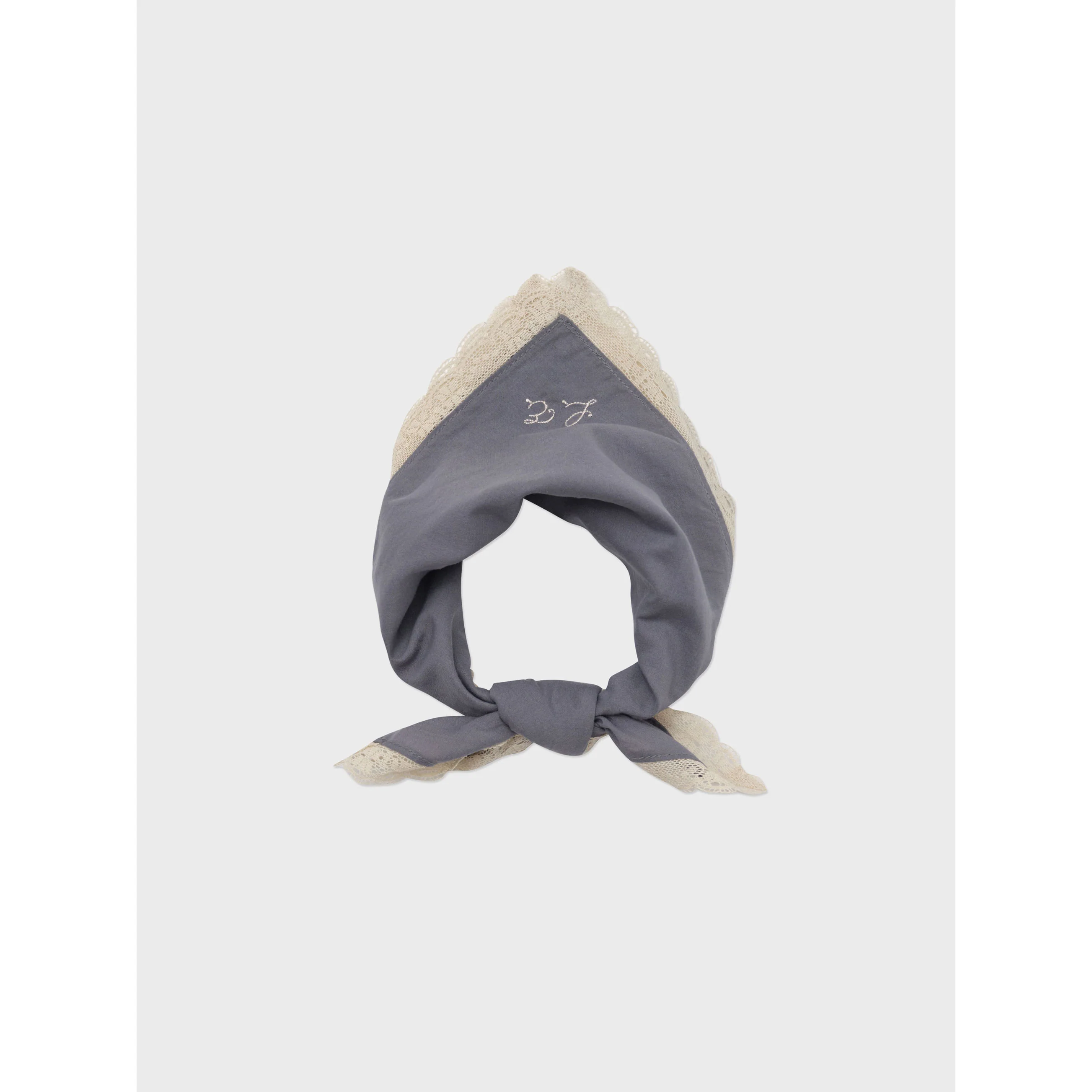 Louisiella Dark Blue Caitlyn Scarf - Image 3