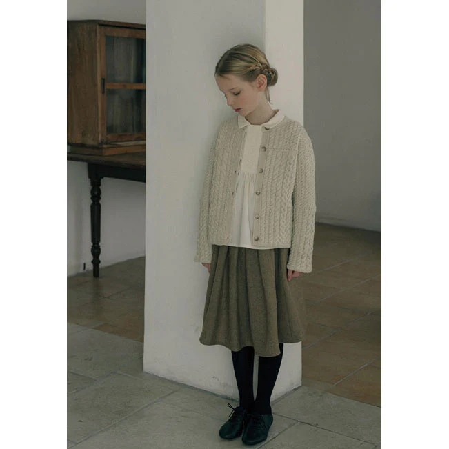 Louisiella Deep Beige Adel Skirt - Image 2